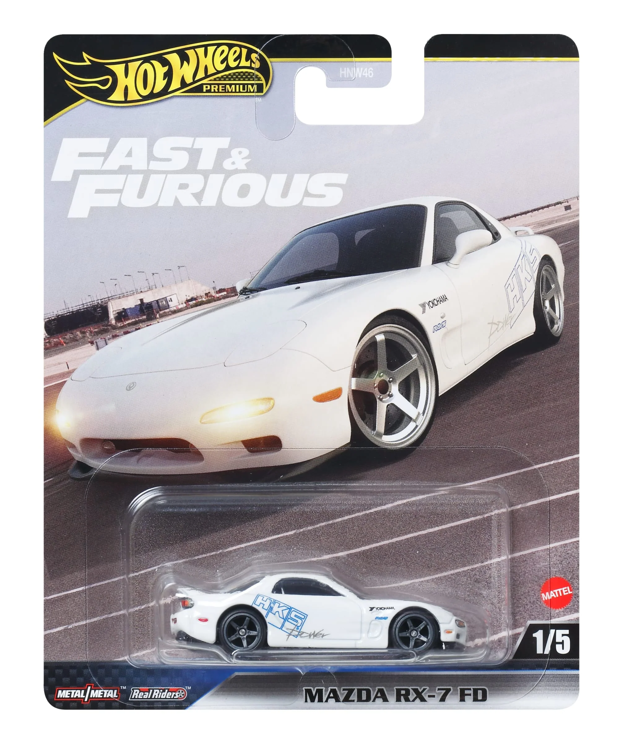 Hot Wheels Collector Veículo de Brinquedo Mazda RX-7 FD - Image 6