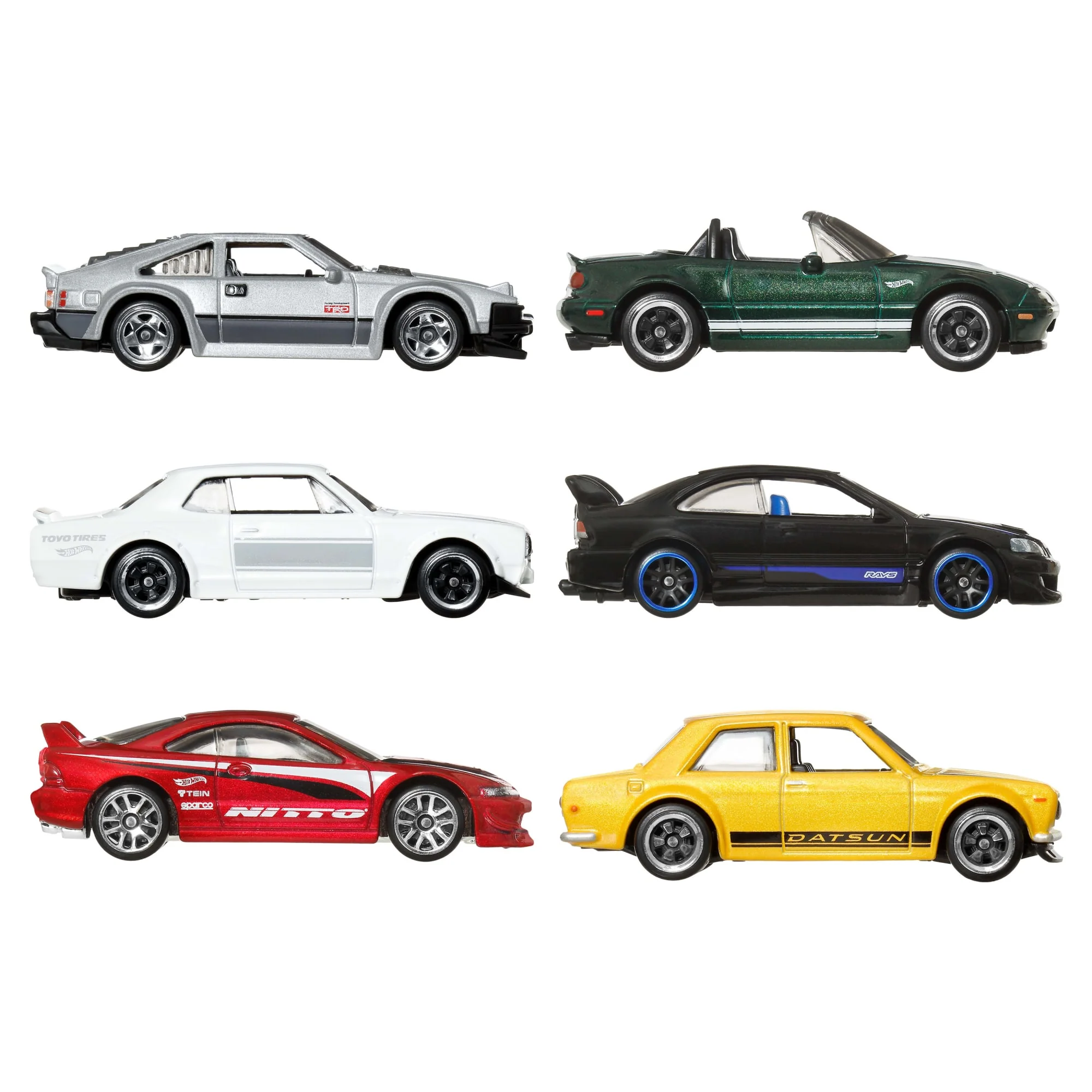Hot Wheels Collector Veículo de Brinquedo Pacote Carros Japoneses - Image 3