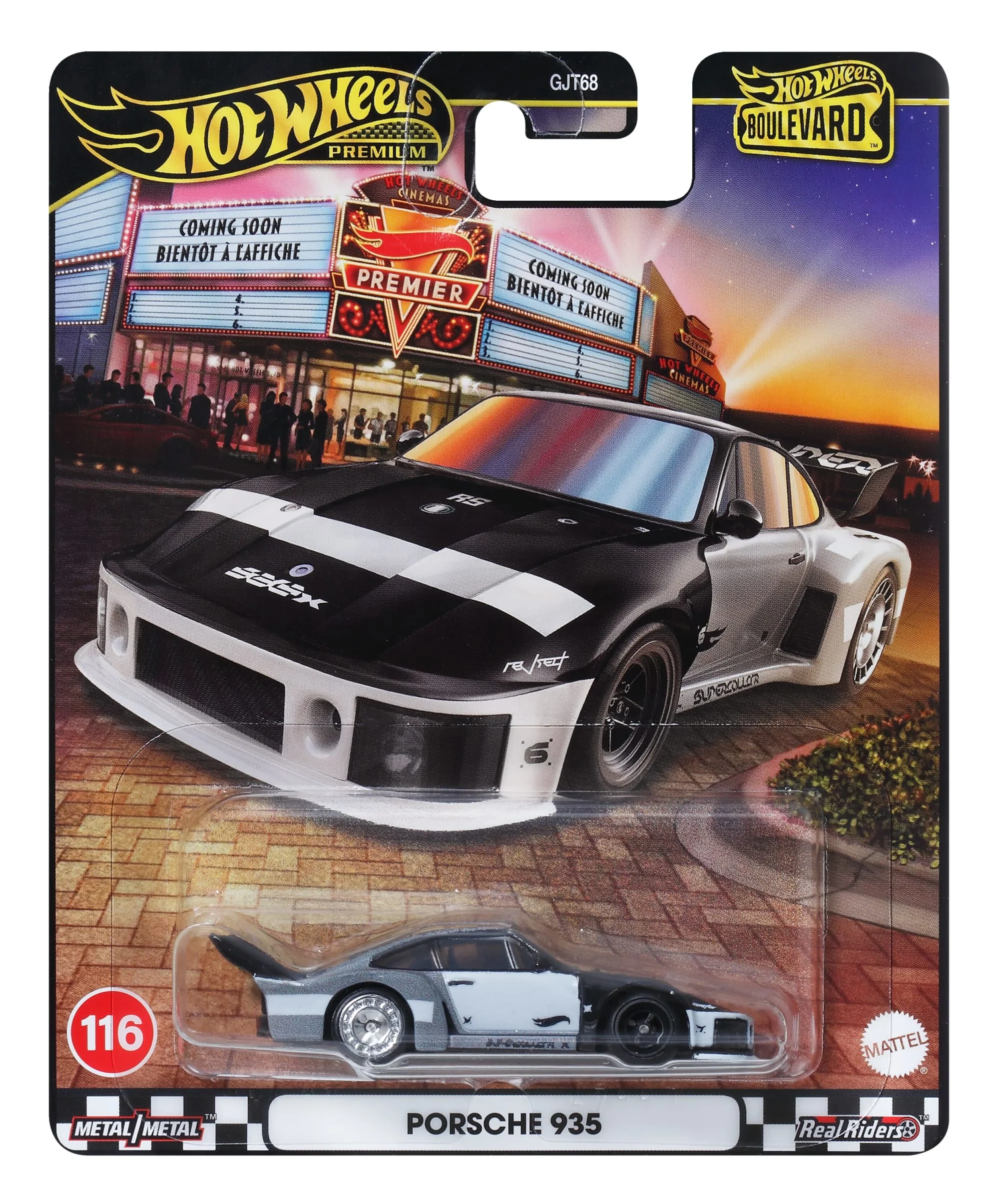 Hot Wheels Collector Veículo de Brinquedo Porsche 935 - Image 6