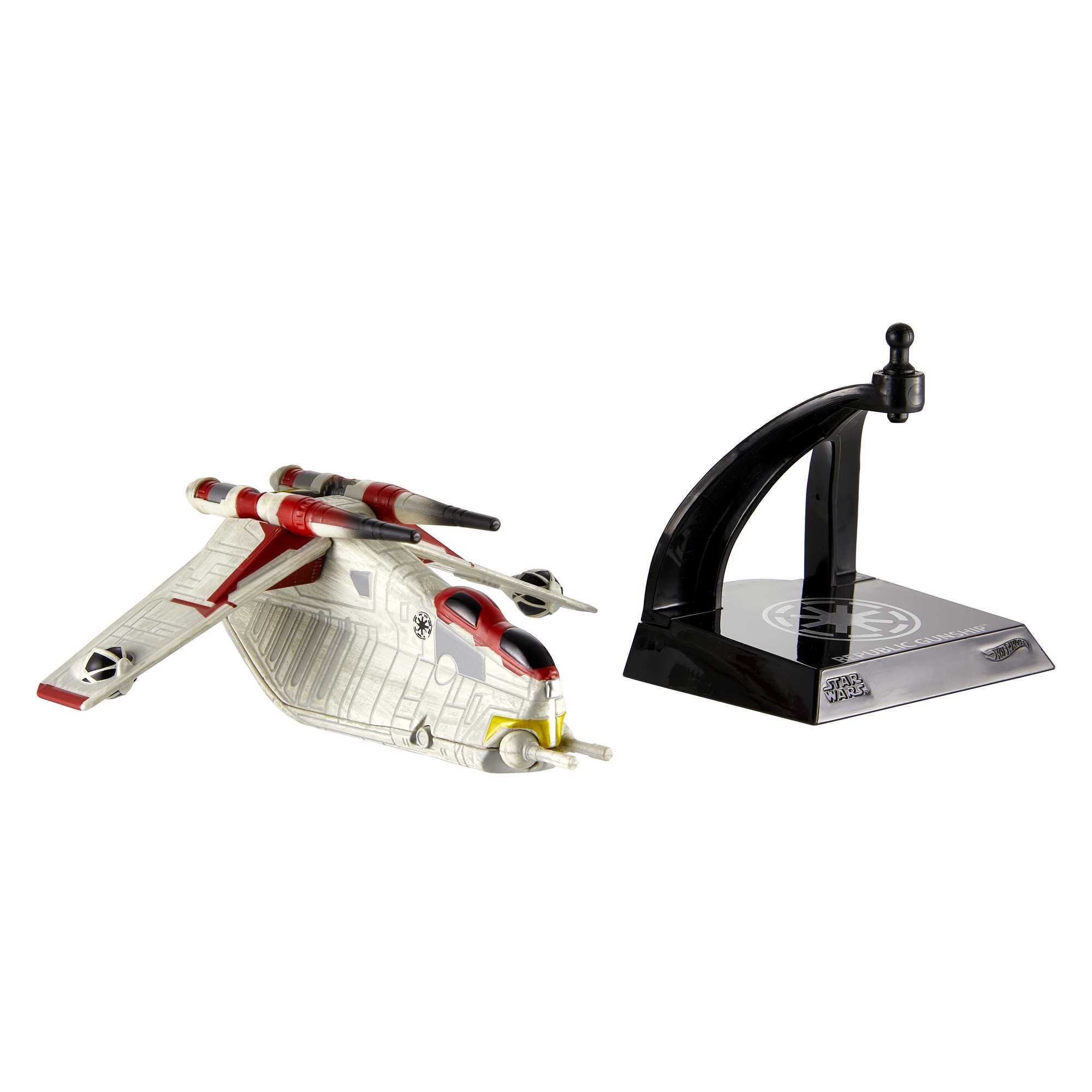Hot Wheels Collector Veículo de Brinquedo Star Wars Armamento da República - Image 3
