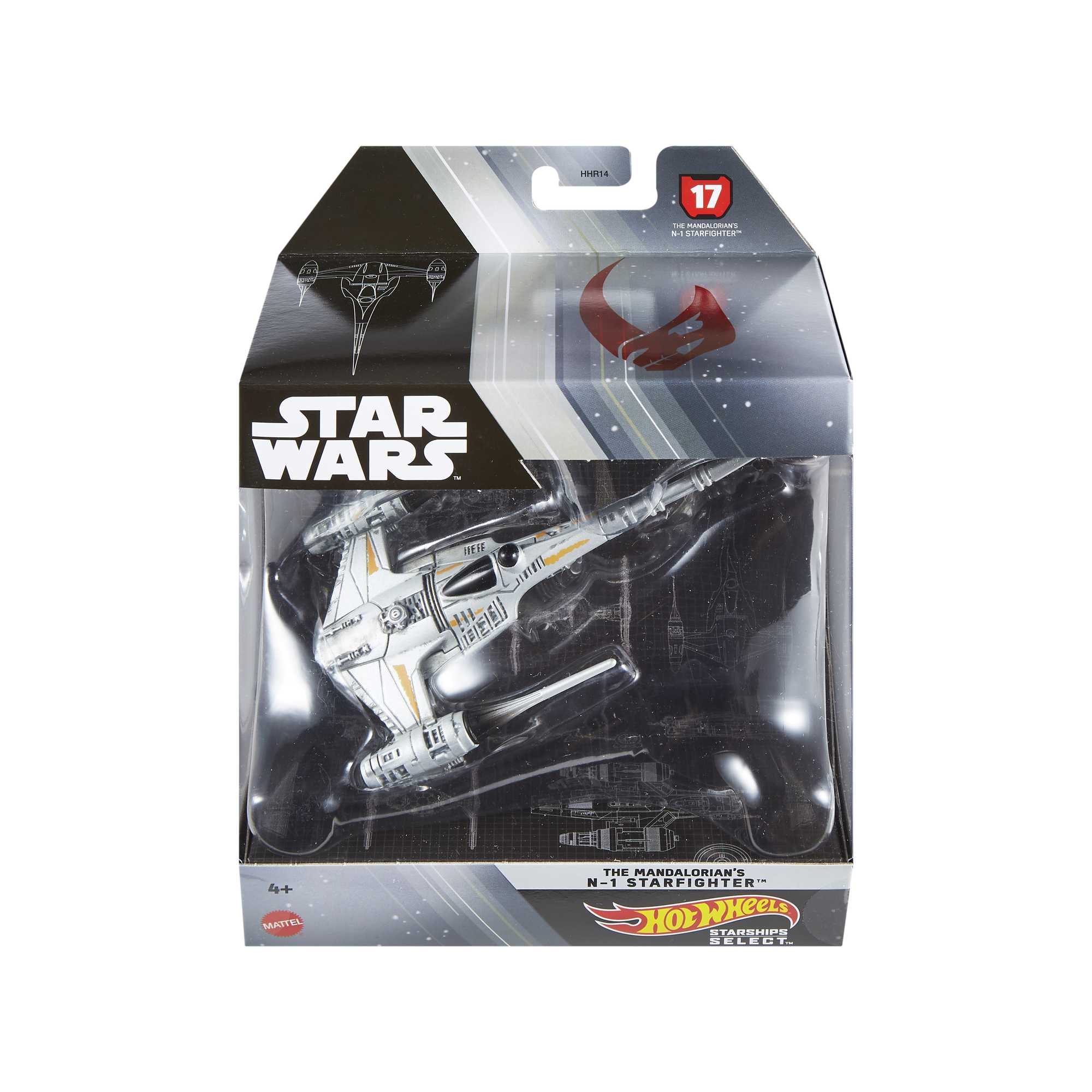 Hot Wheels Collector Veículo de Brinquedo Star Wars Estelar do Mandaloriano - Image 6