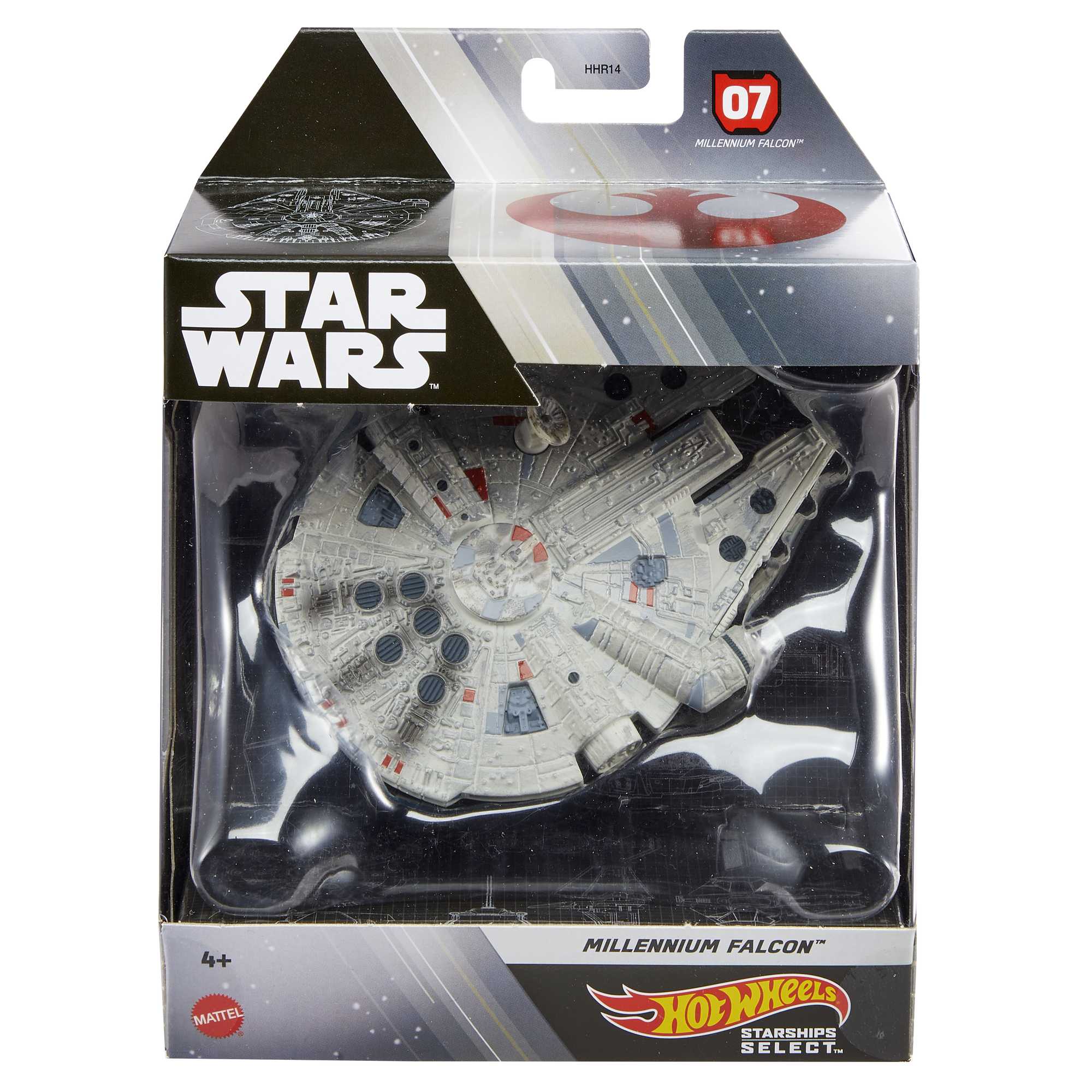 Hot Wheels Collector Veículo de Brinquedo Star Wars Falcão do Milênio - Image 5