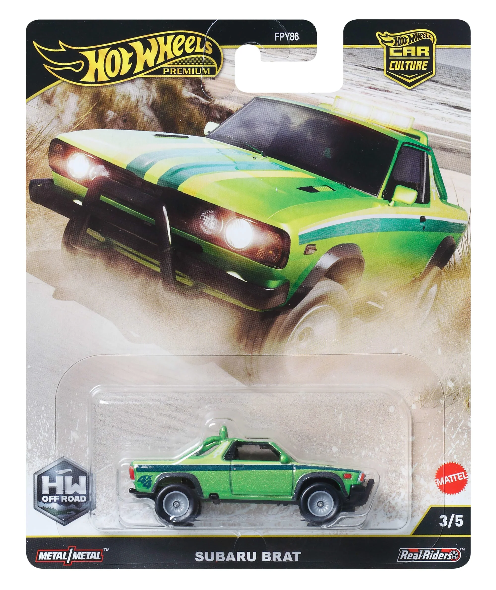 Hot Wheels Collector Veículo de Brinquedo Subaru B.R.A.T. - Image 6