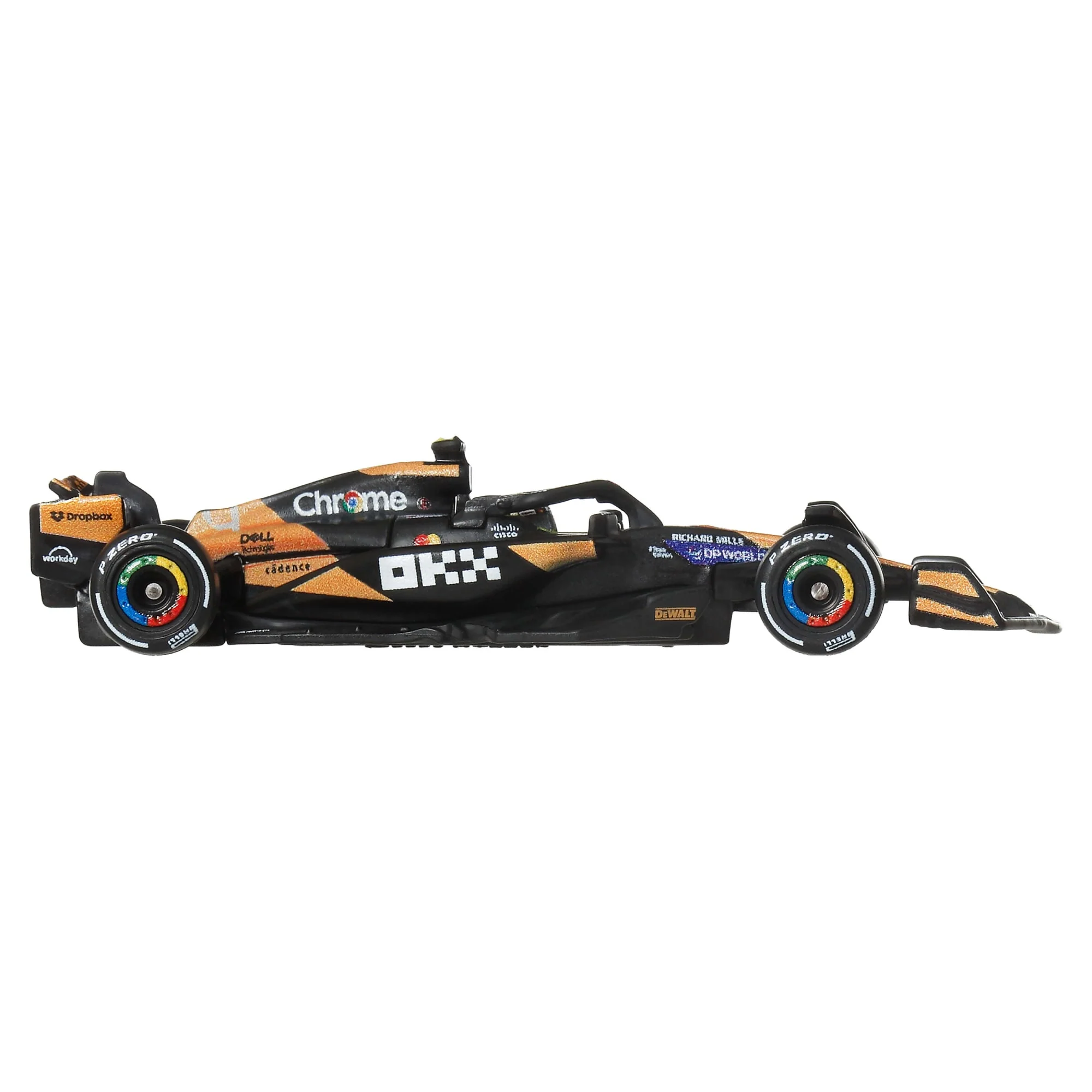 Hot Wheels Collector Veículo de Coleção Equipe McLaren Formula 1 Lando Norris - Image 4