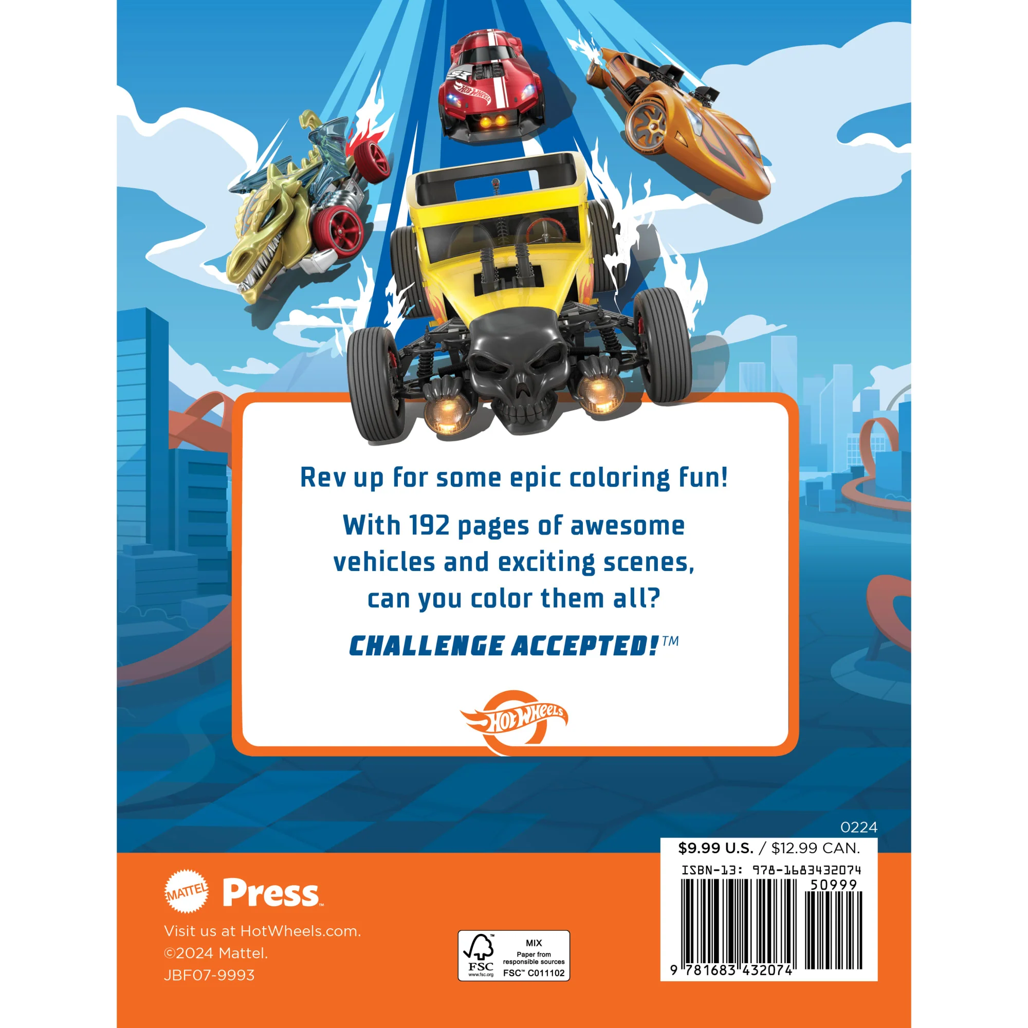 Hot Wheels: Giant Coloring Book - Image 2