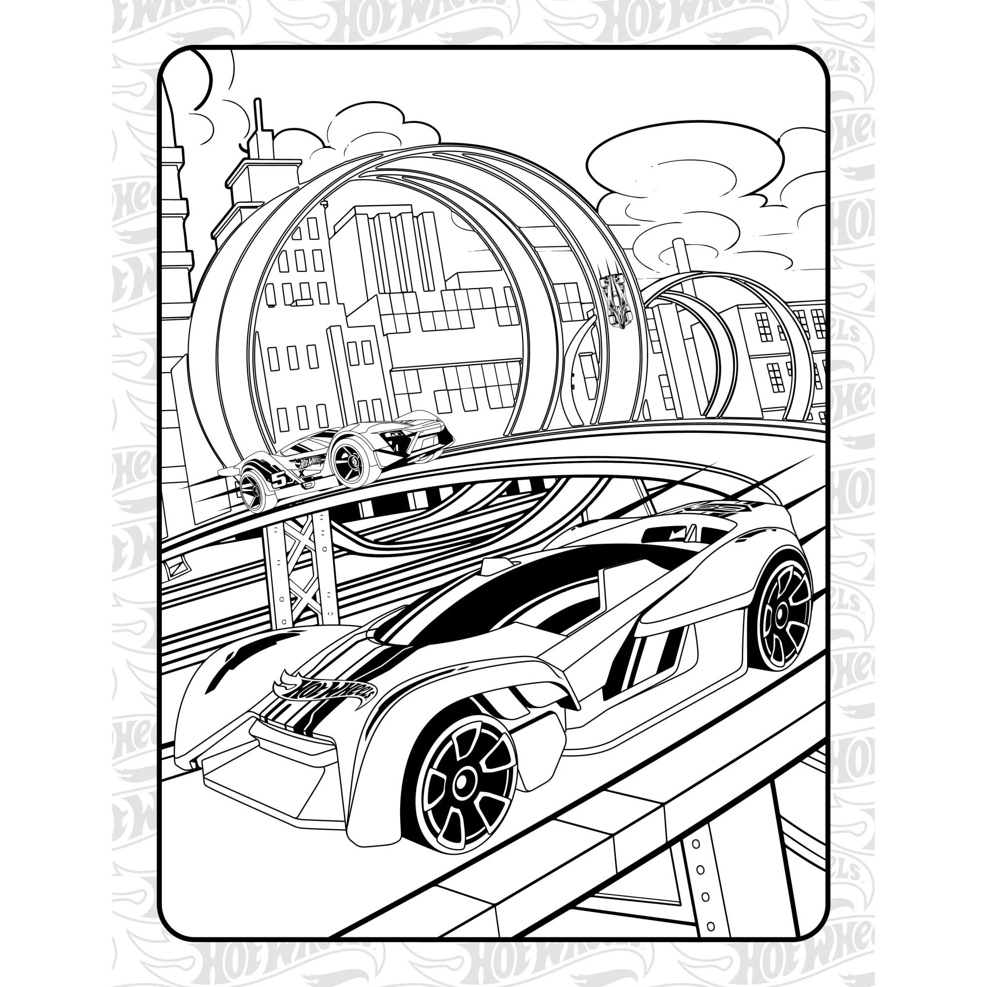 Hot Wheels: Giant Coloring Book - Image 5
