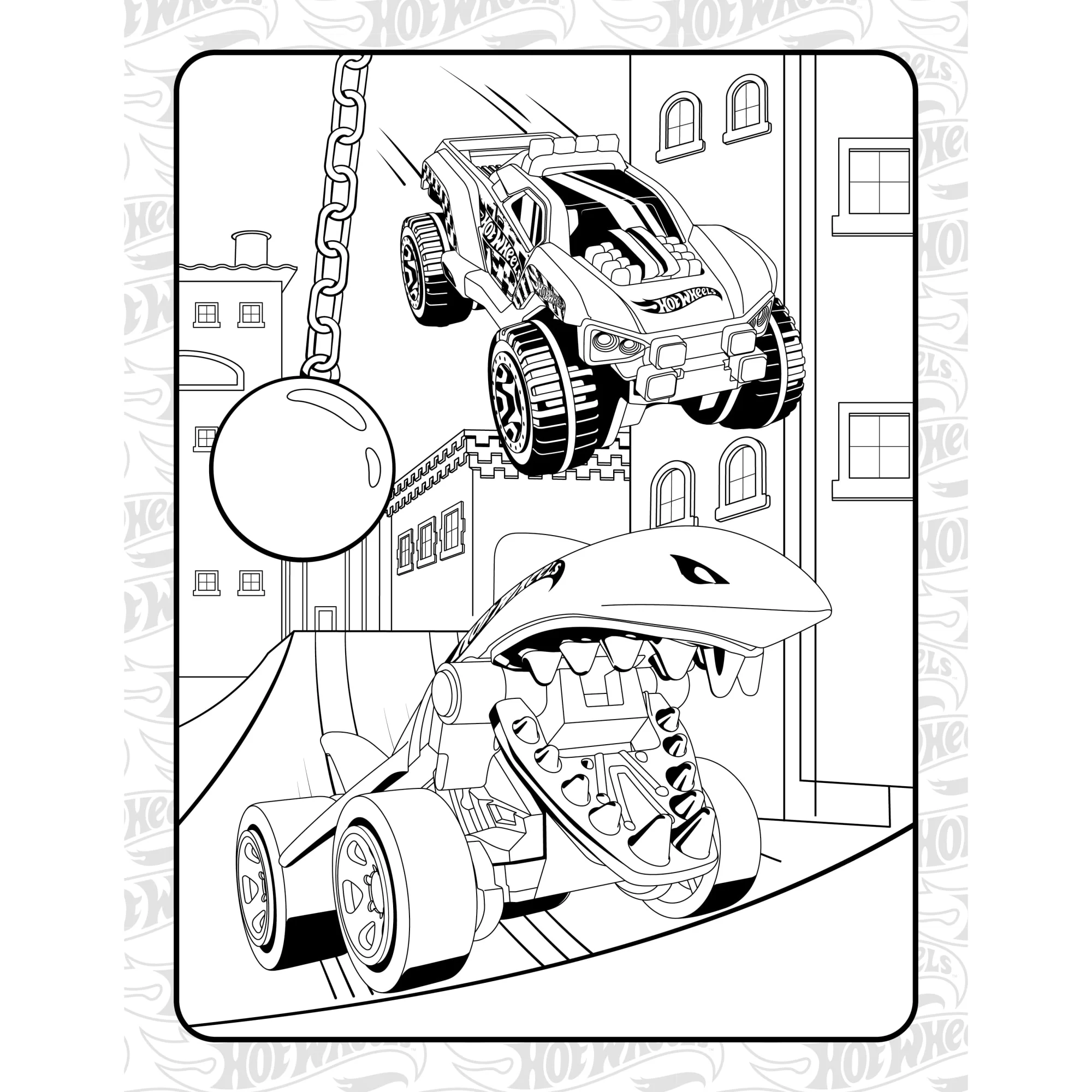 Hot Wheels: Giant Coloring Book - Image 6
