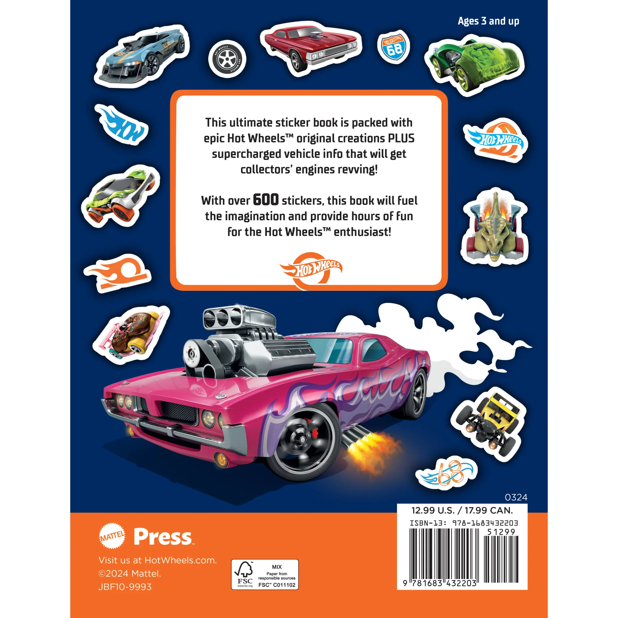 Hot Wheels: Giant Sticker Book - Image 2