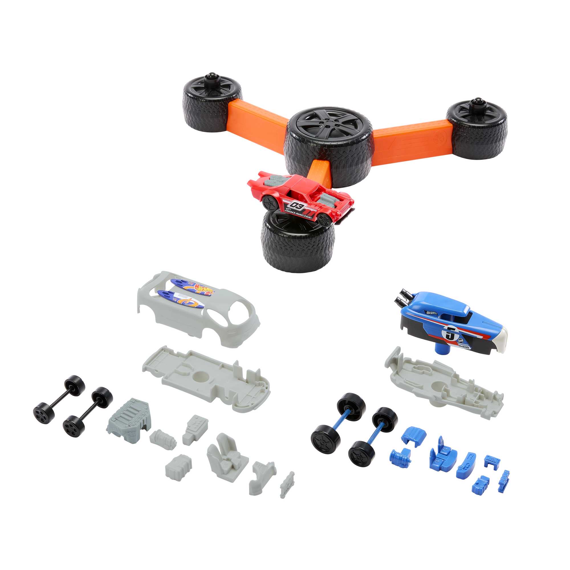 Hot Wheels Jeux Pour enfants Build ‘N Slam | Jeu de Véhicules - Image 3
