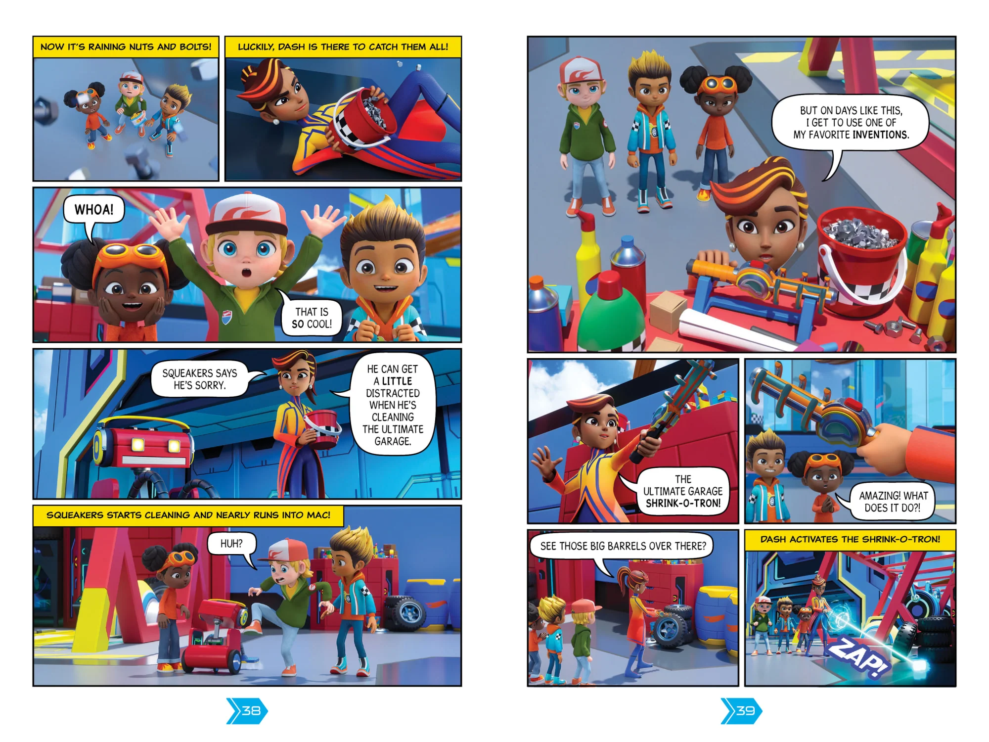Hot Wheels Let's Race: Cleanup Challenge (Comic Reader) - Image 4