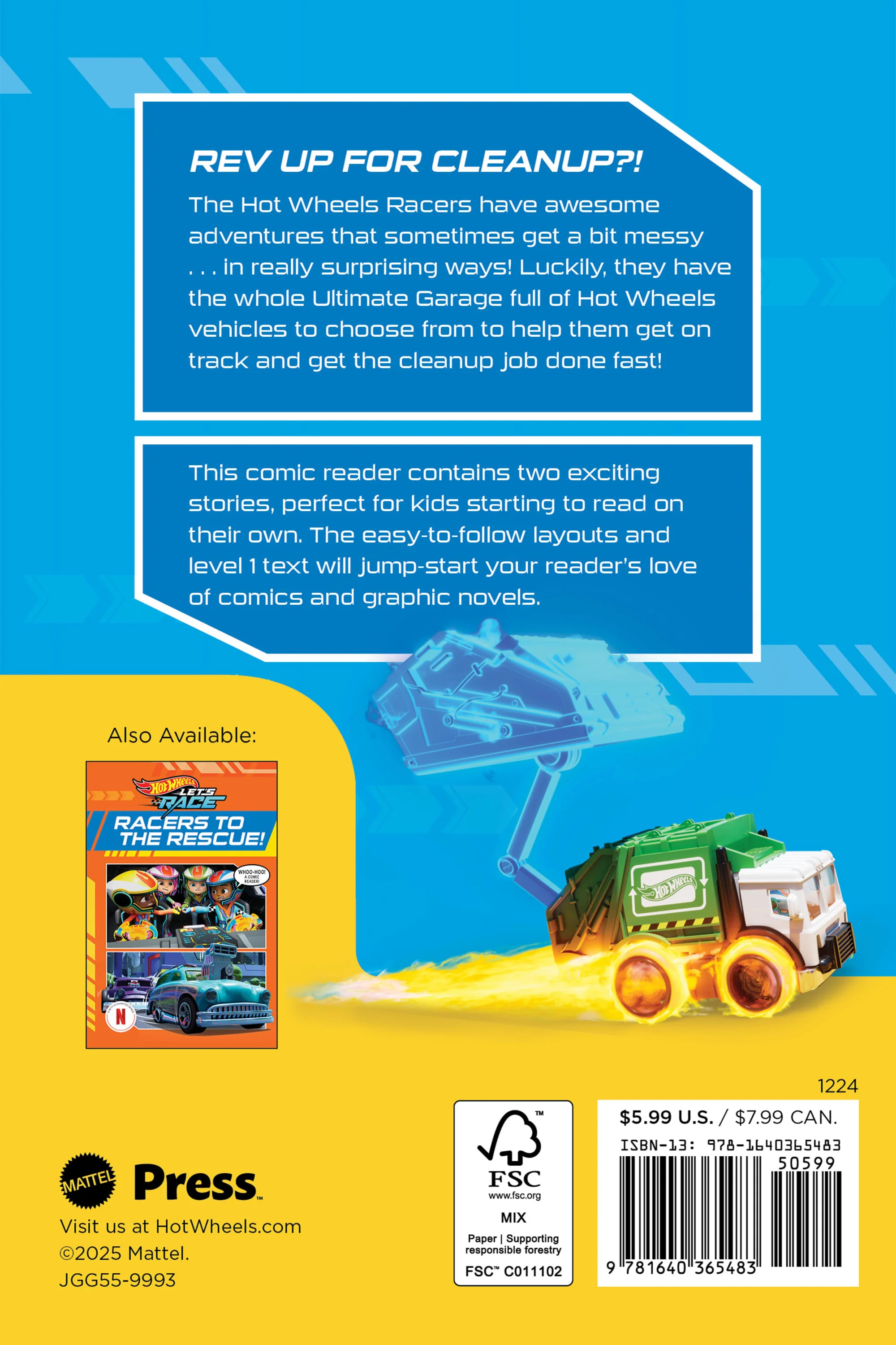 Hot Wheels Let's Race: Cleanup Challenge (Comic Reader) - Image 5