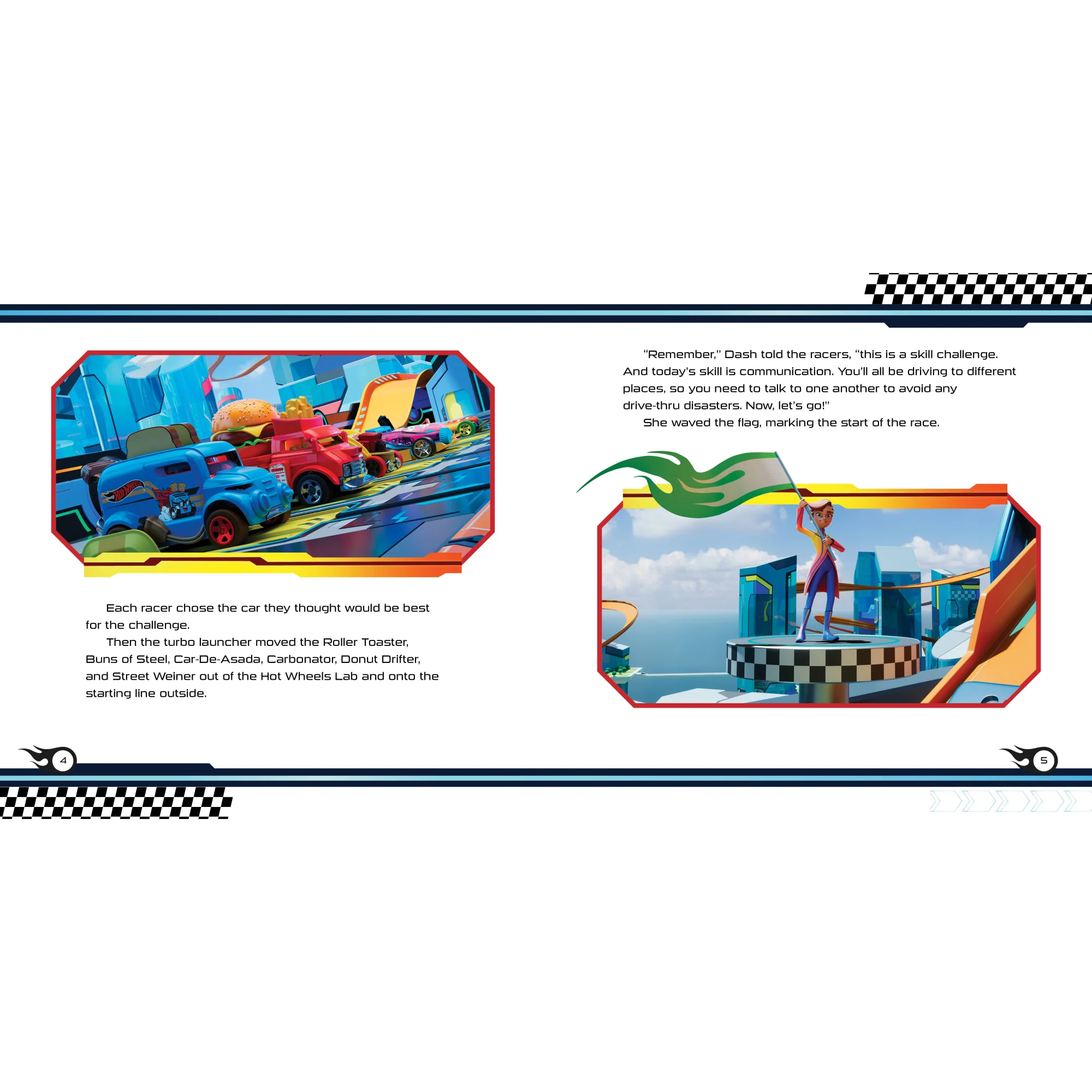 Hot Wheels Let's Race: Fast Food, Fast Cars! (Ages 3 - 7) | Mattel - Image 4