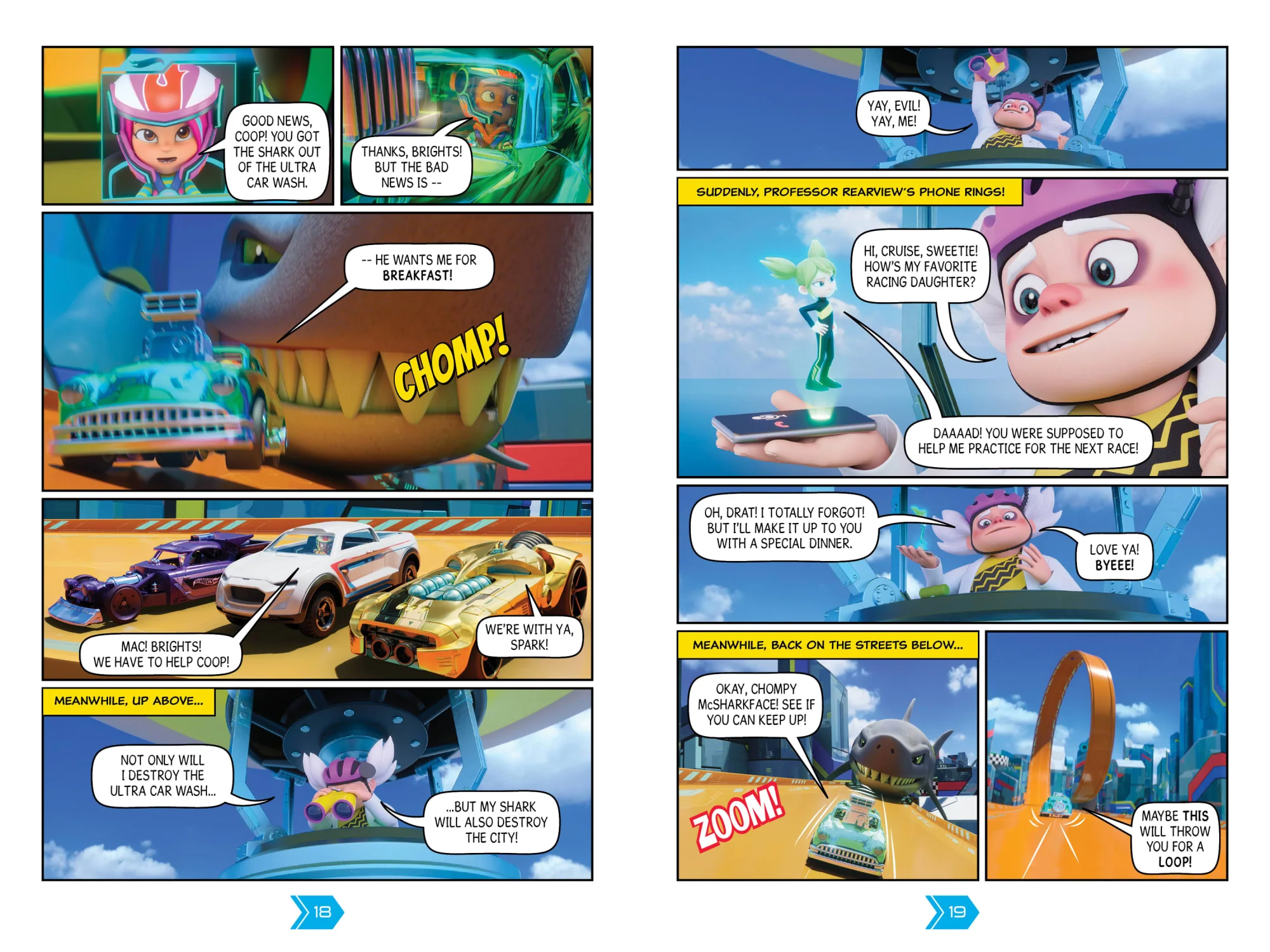 Hot Wheels Let's Race: Racers To The Rescue (Comic Reader) - Image 3