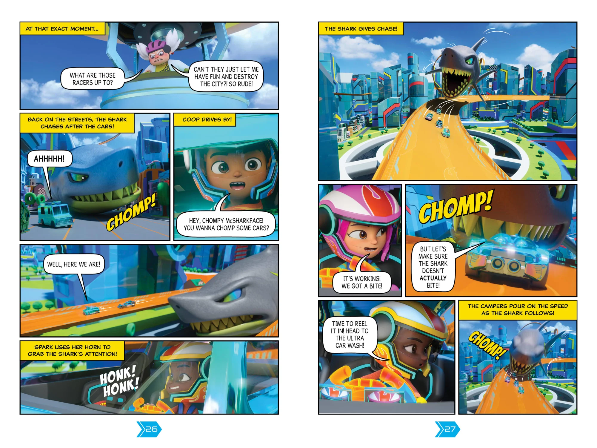 Hot Wheels Let's Race: Racers To The Rescue (Comic Reader) - Image 4