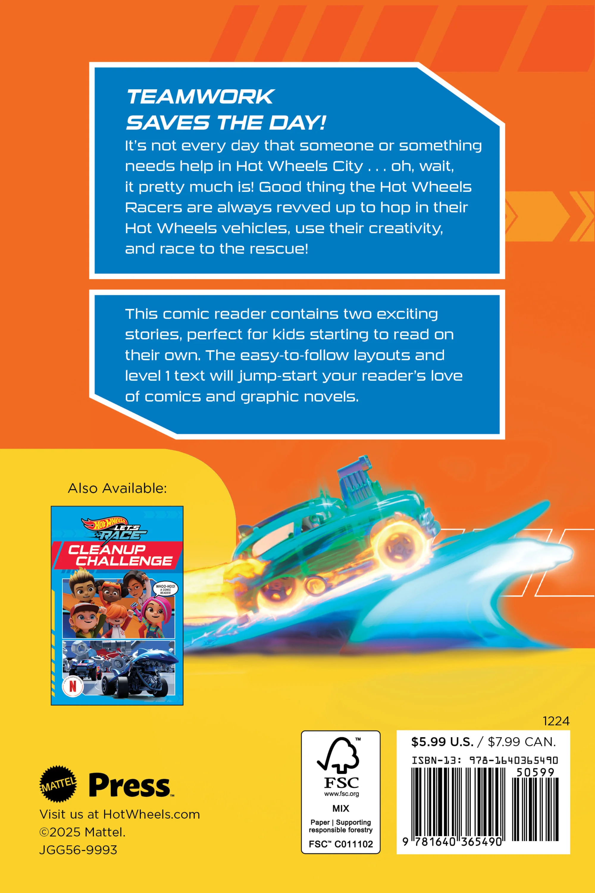Hot Wheels Let's Race: Racers To The Rescue (Comic Reader) - Image 5