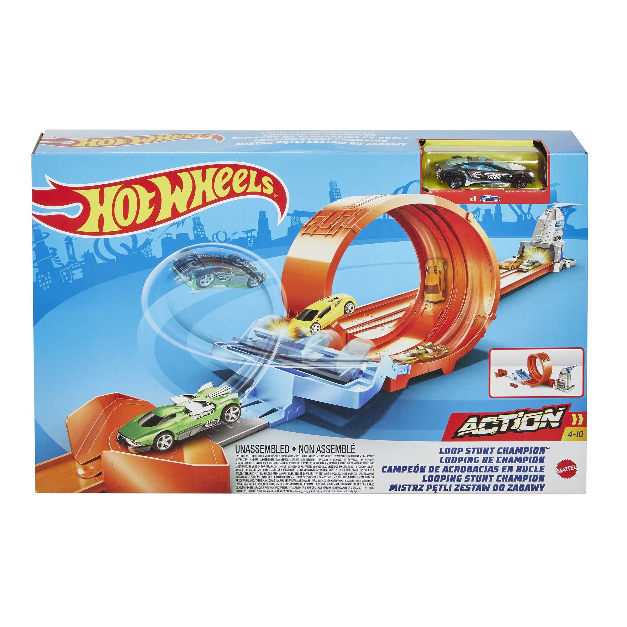 Hot Wheels Loop Stunt Champion, Track Set - Image 6