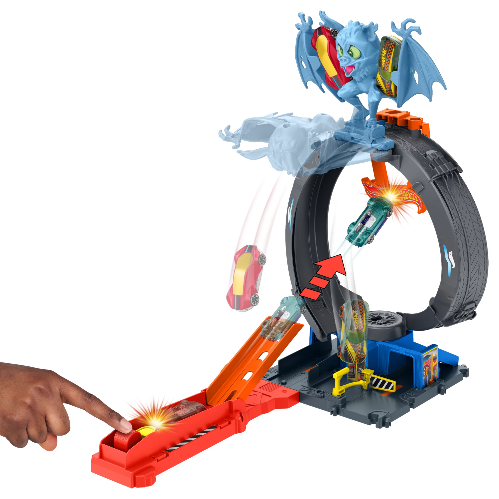 Hot Wheels Looping et Attaque Chauve Souris - Image 3