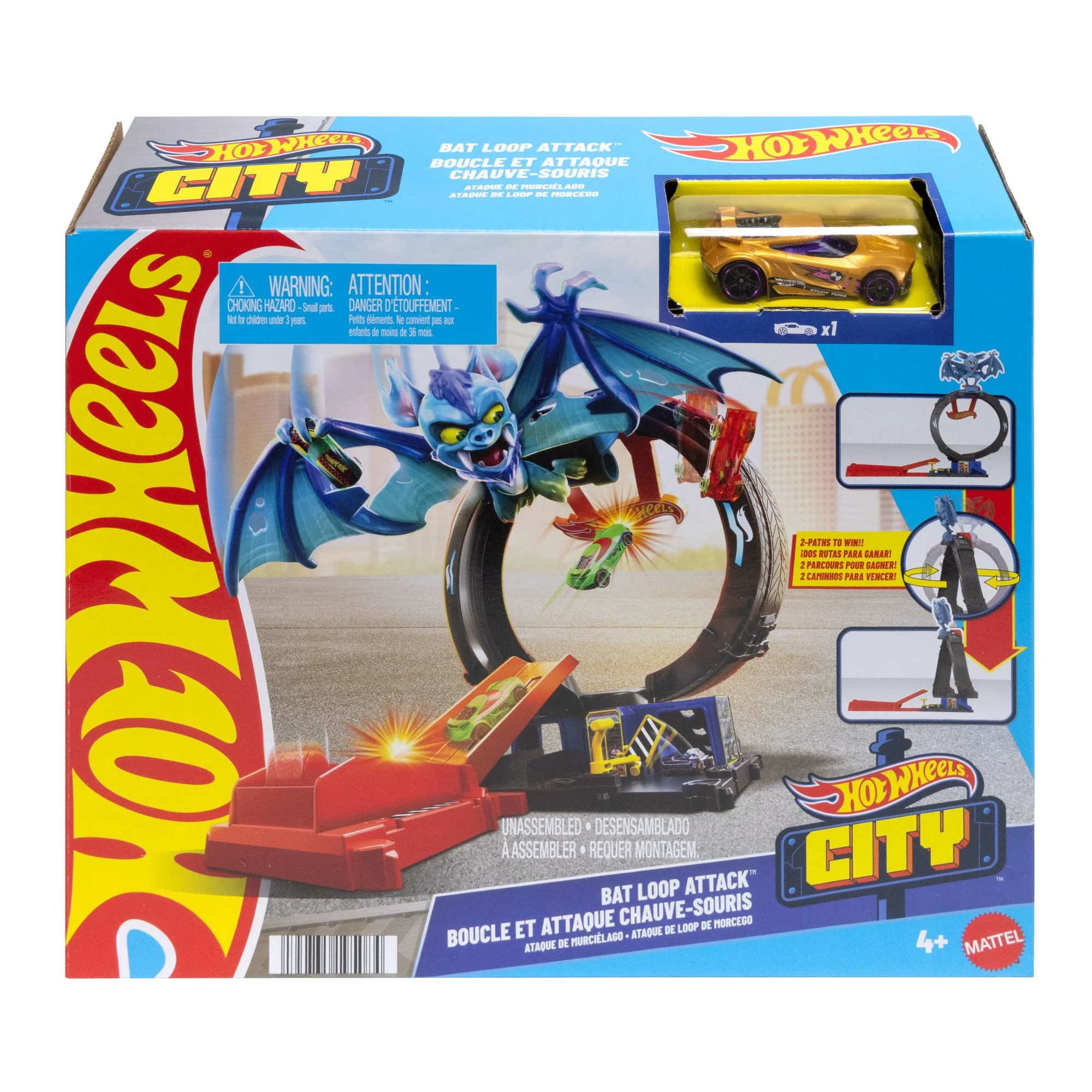 Hot Wheels Looping et Attaque Chauve Souris - Image 6