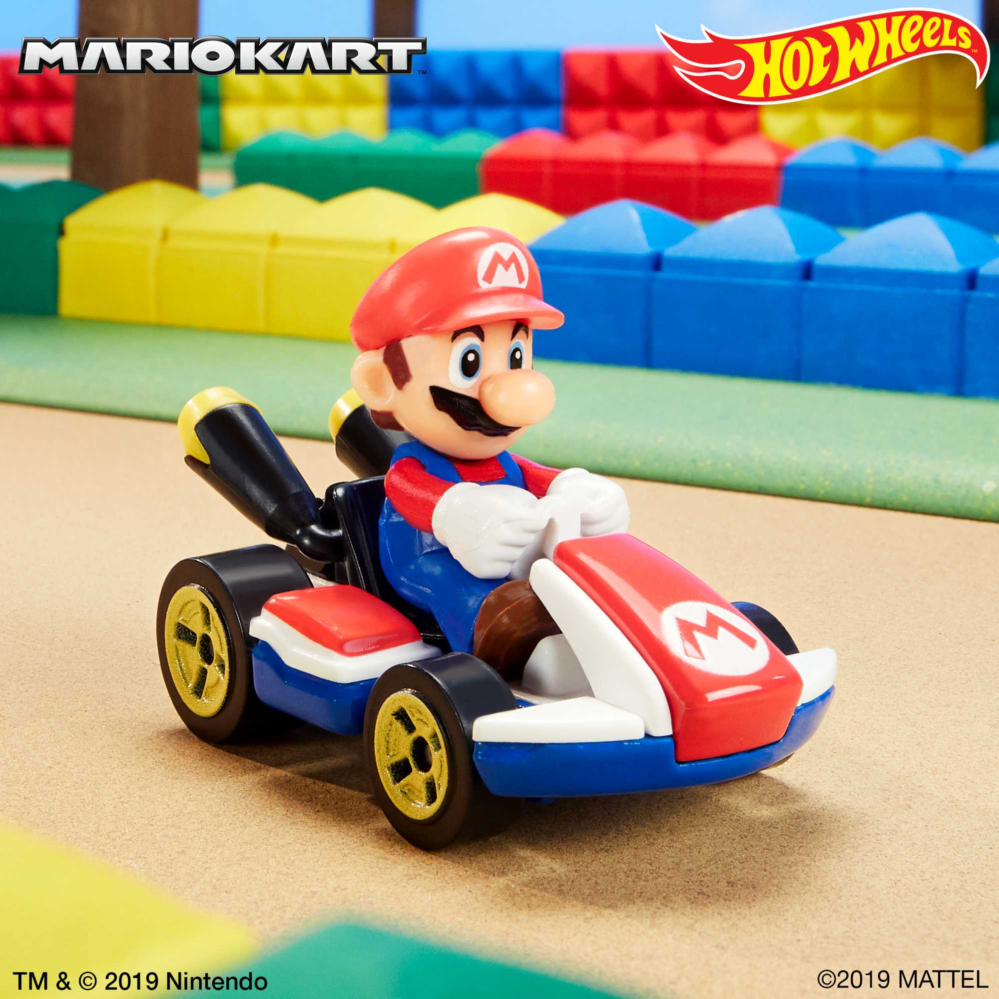 Hot Wheels Mario Kart Collection Of 1:64 Scale Die-Cast Replica Vehicles, Toy Collectibles - Image 2