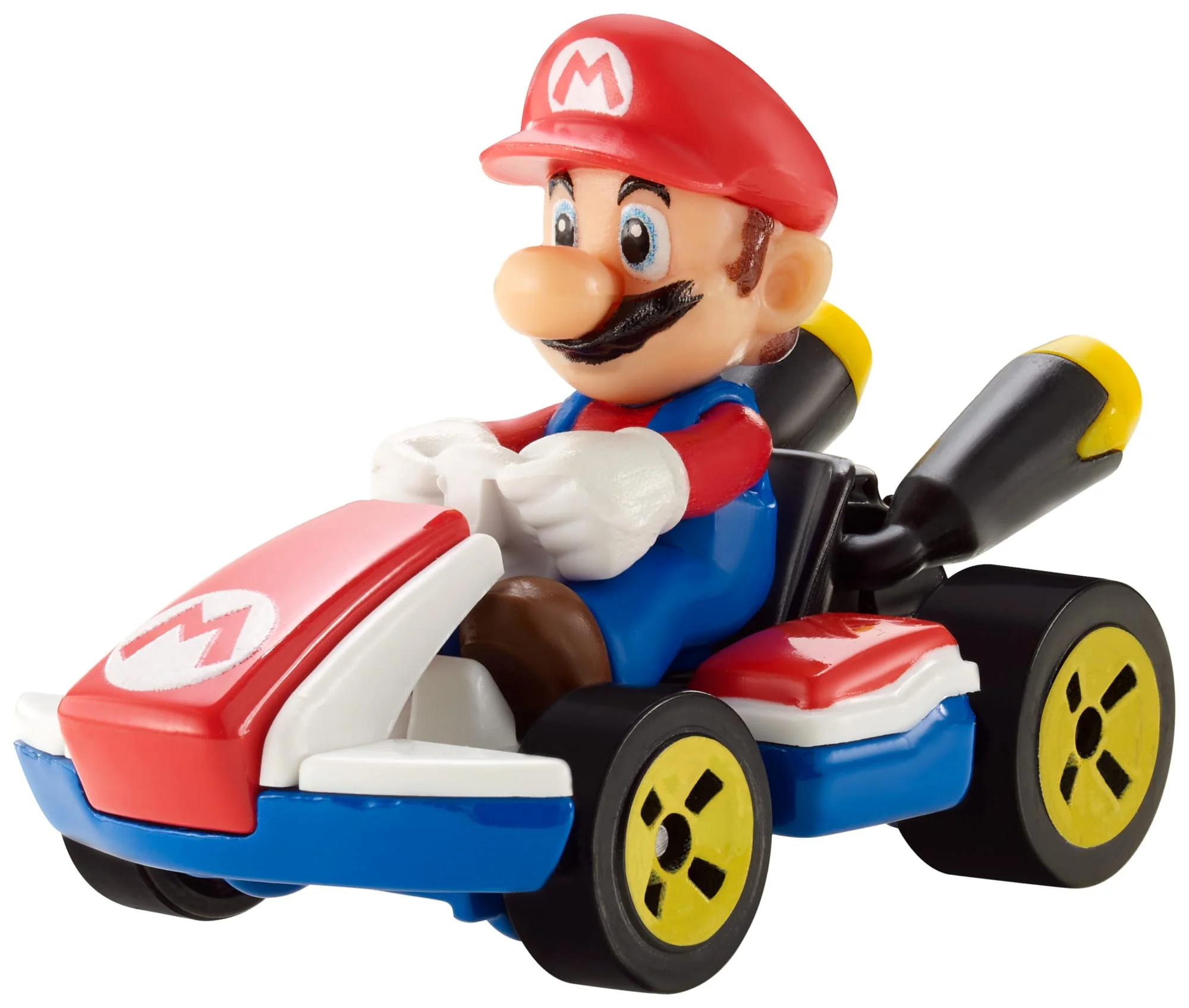Hot Wheels Mario Kart Mario, Standard Kart Vehicle - Image 2