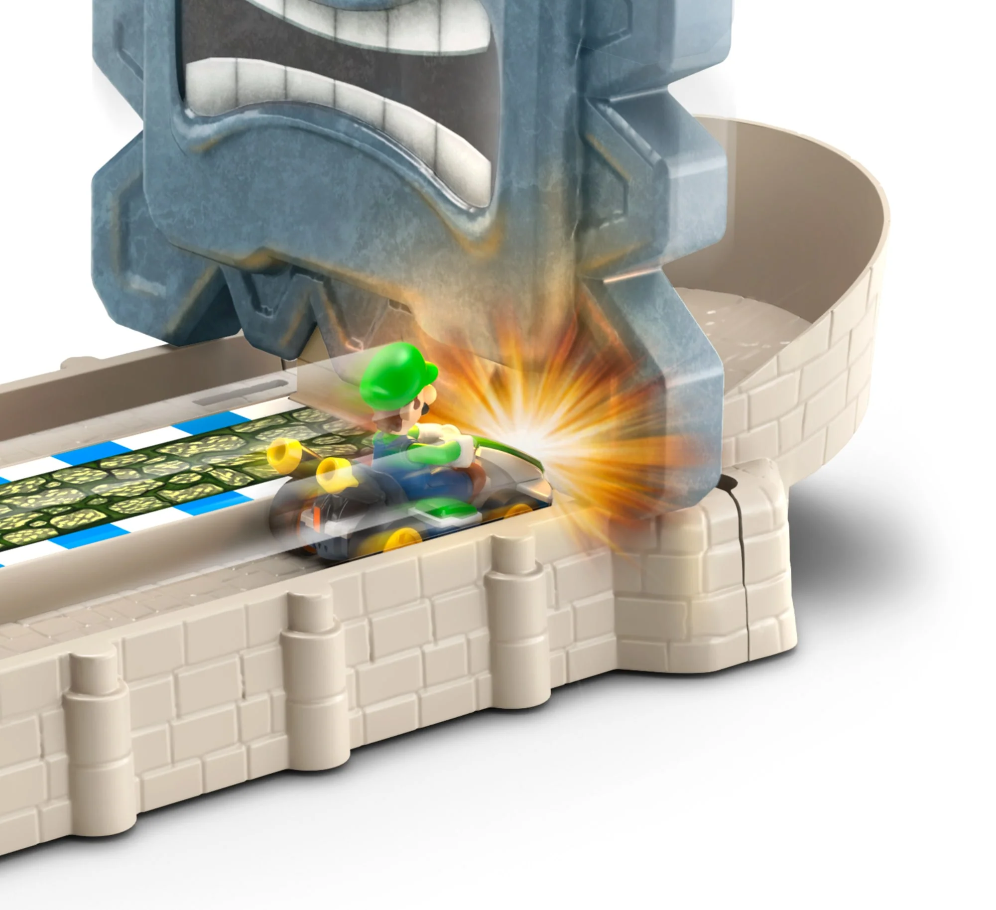 Hot Wheels Mario Kart Pista de Brinquedo Thwomp - Image 3