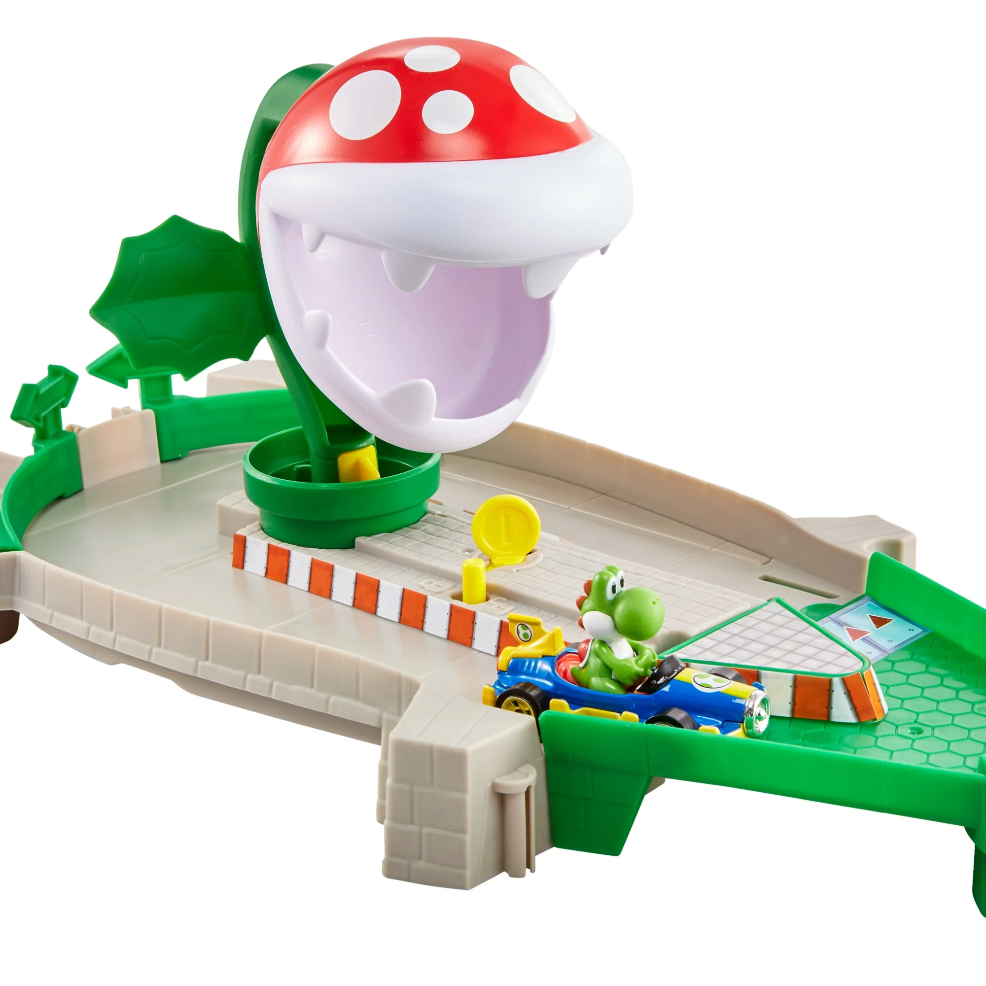 Hot Wheels Mario Kart Pista de Juguete Planta Piraña - Image 5