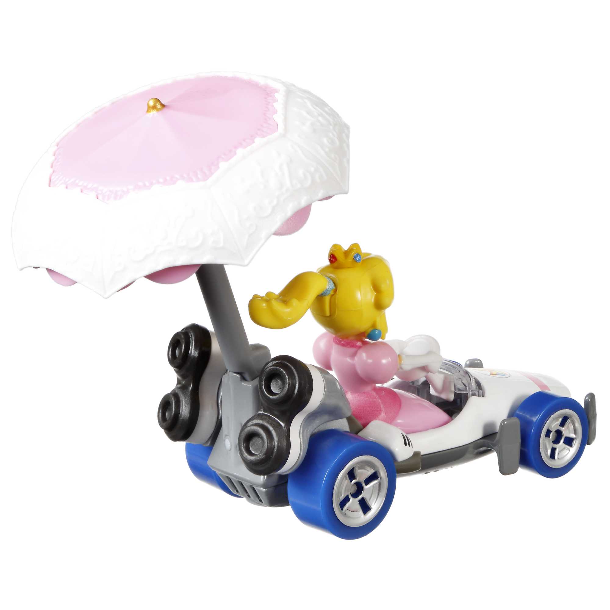 Hot Wheels®  Mario Kart™ Princesse Peach, B-Dasher et parasol pêche - Image 4