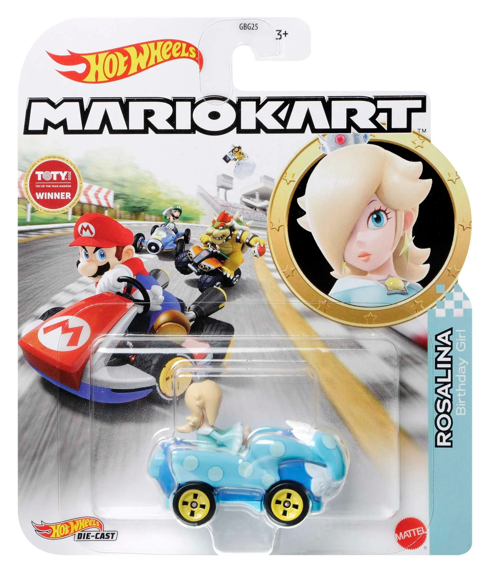 Hot Wheels Mario Kart Rosalina Birthday Gril - Image 5