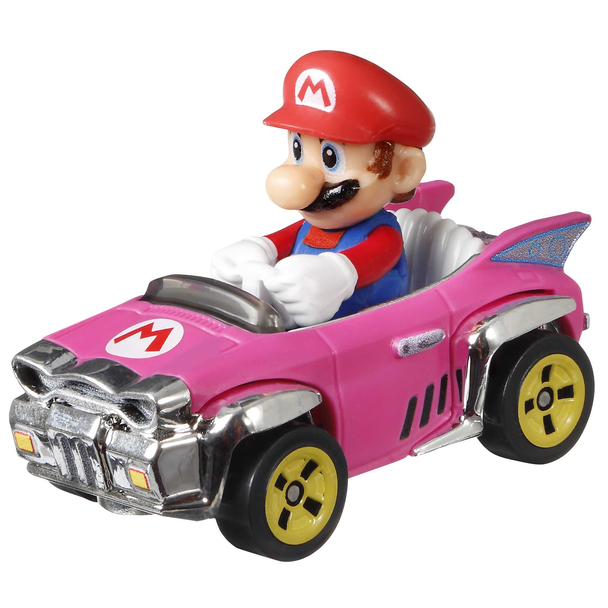 Hot Wheels Mario Kart Vehículo de Juguete Paquete de 4 con Mario, Donkey Kong, Luigi y Dry Bones - Image 4