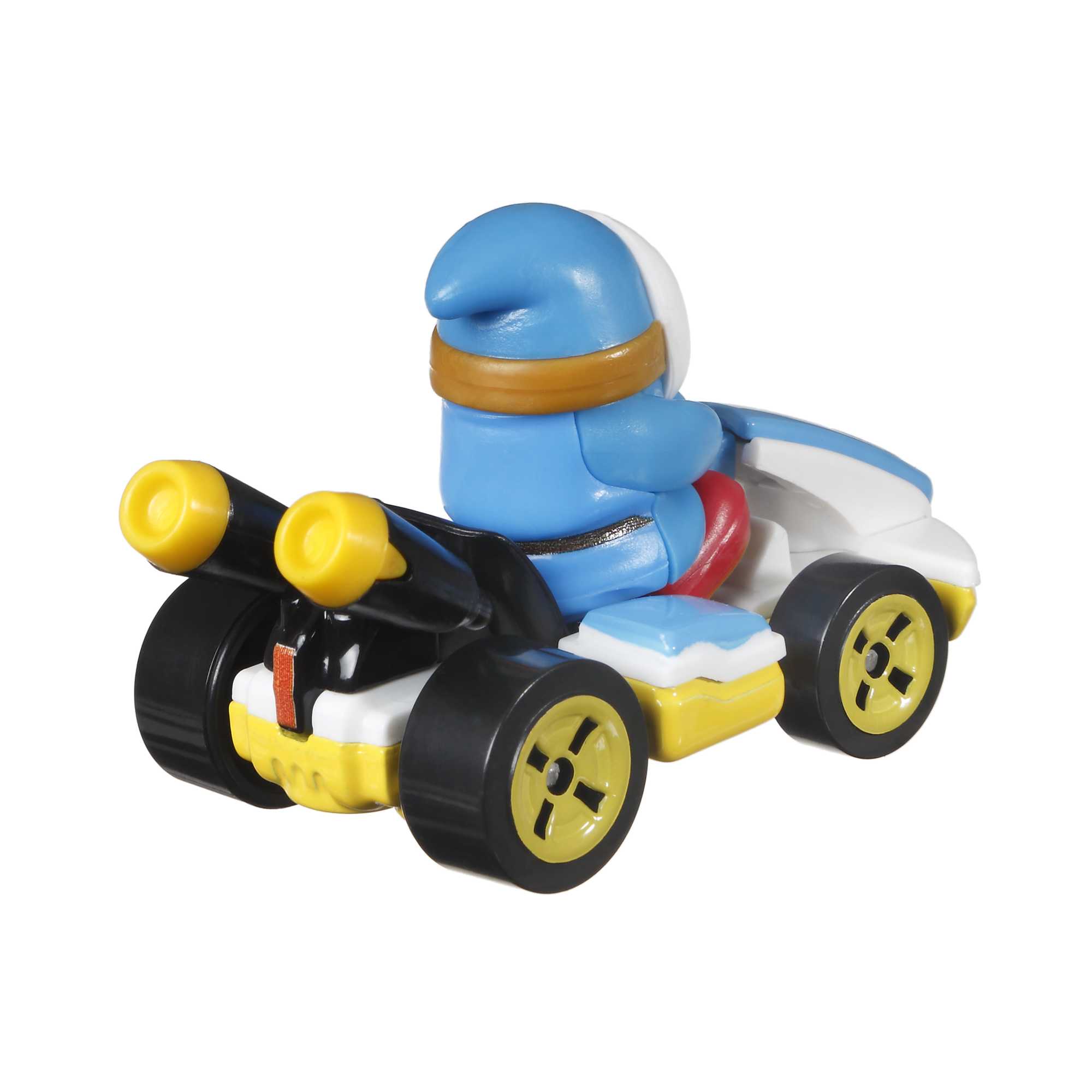 Hot Wheels Mario Kart Vehículo de Juguete Shy Guy Azul Claro Estándar Kart - Image 3