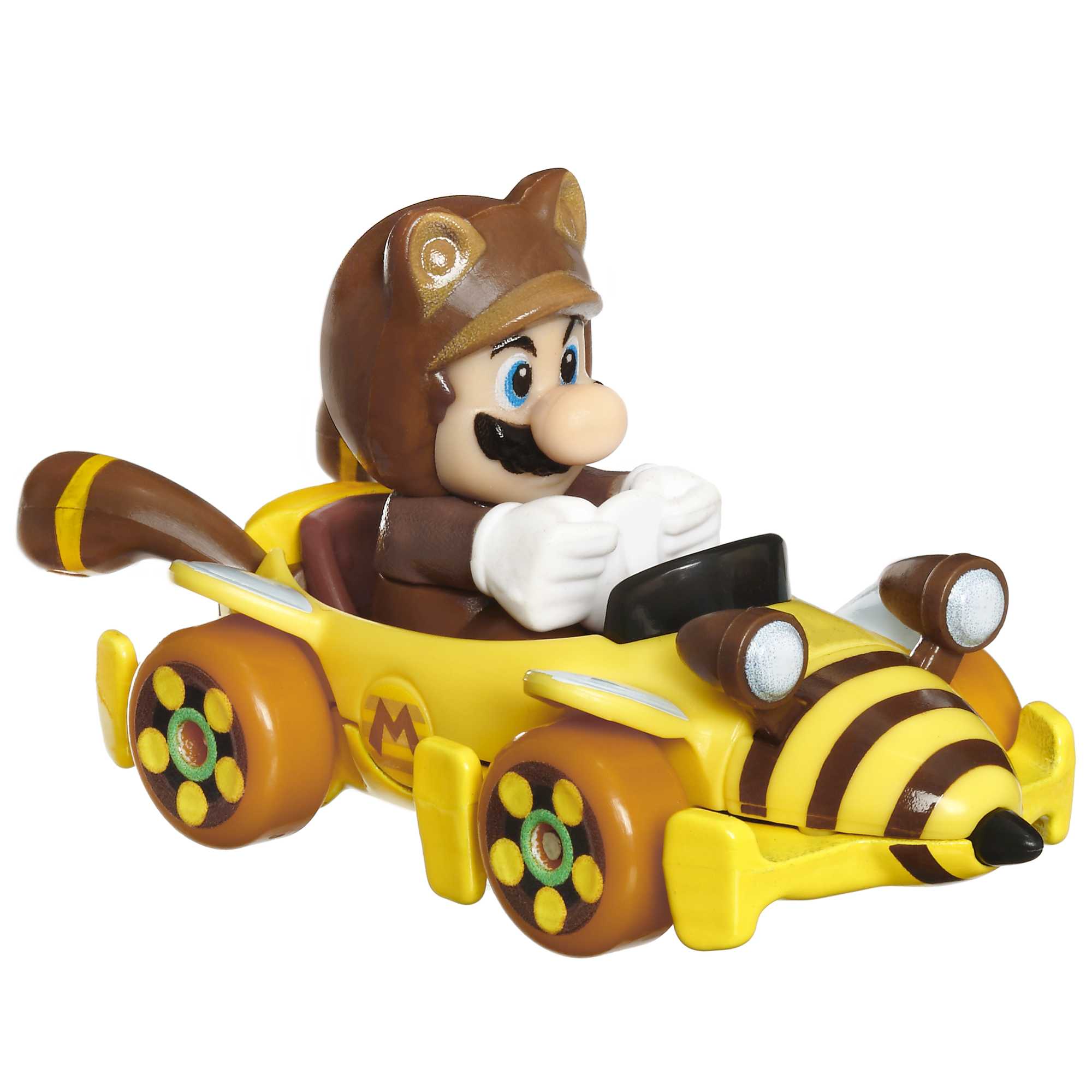 Hot Wheels Mario Kart Vehículo de Juguete Tanooki Mario Bumble V - Image 2