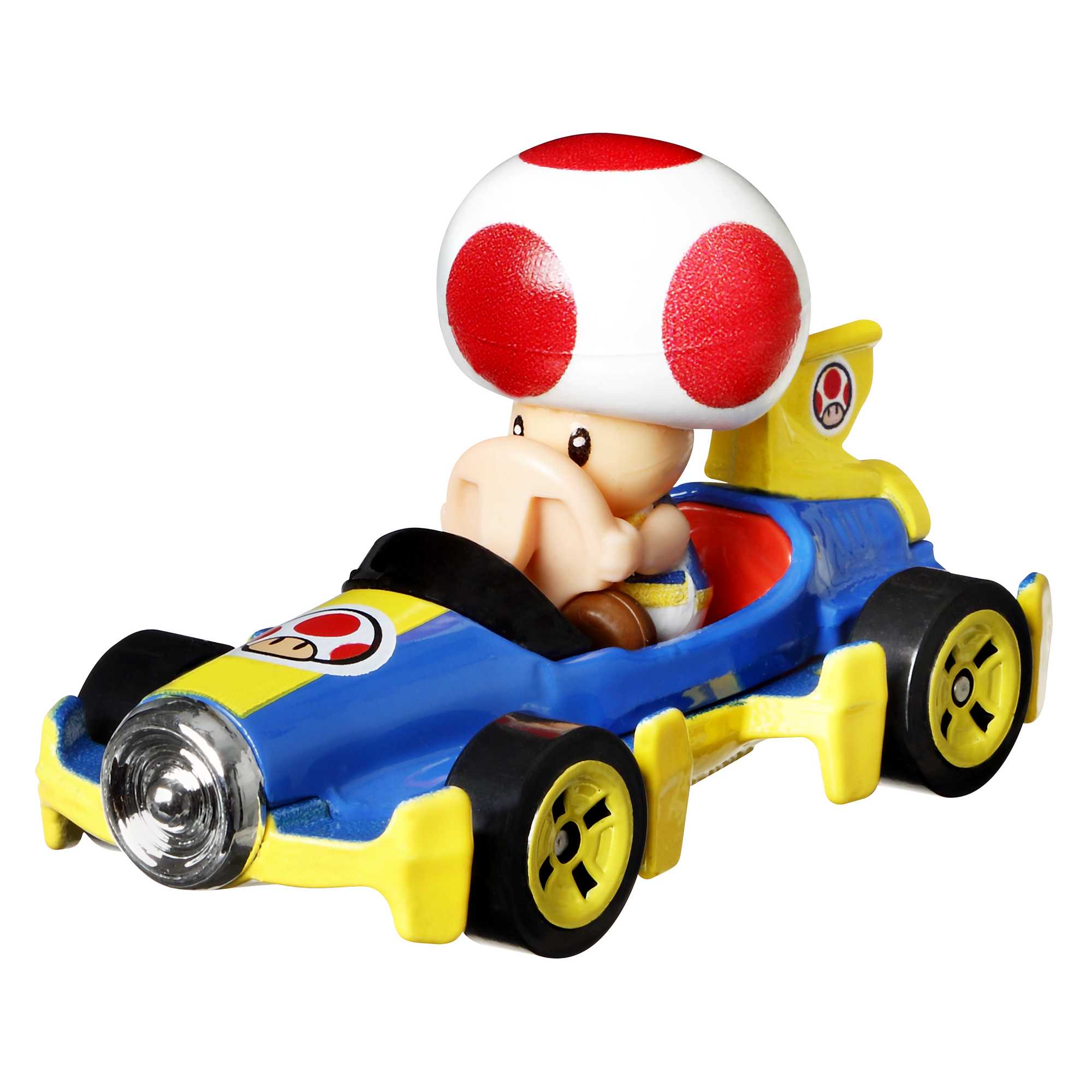Hot Wheels Mario Kart Vehículo de Juguete Toad Mach 8 - Image 2