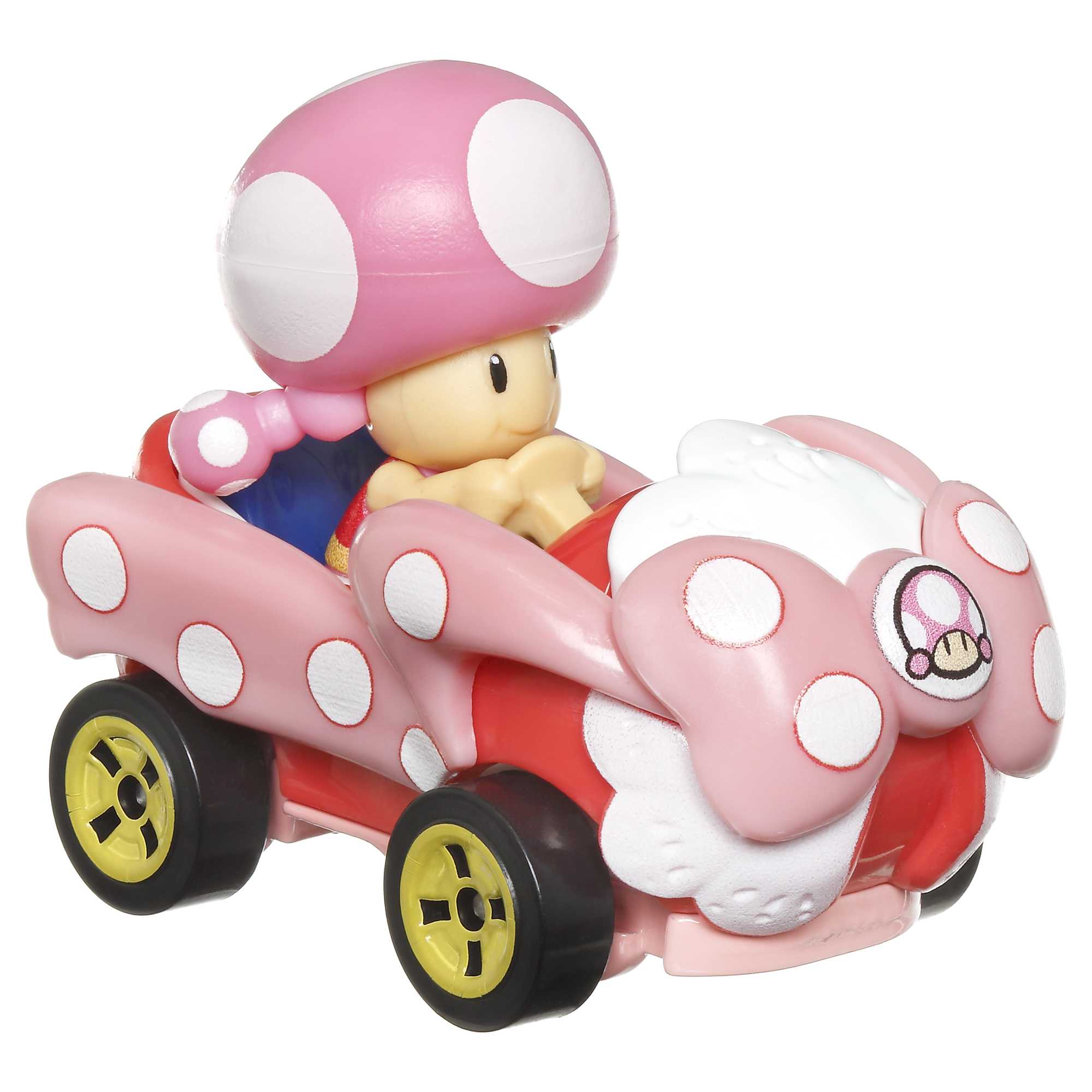 Hot Wheels Mario Kart Vehículo de Juguete Toadette Birthday Girl - Image 3