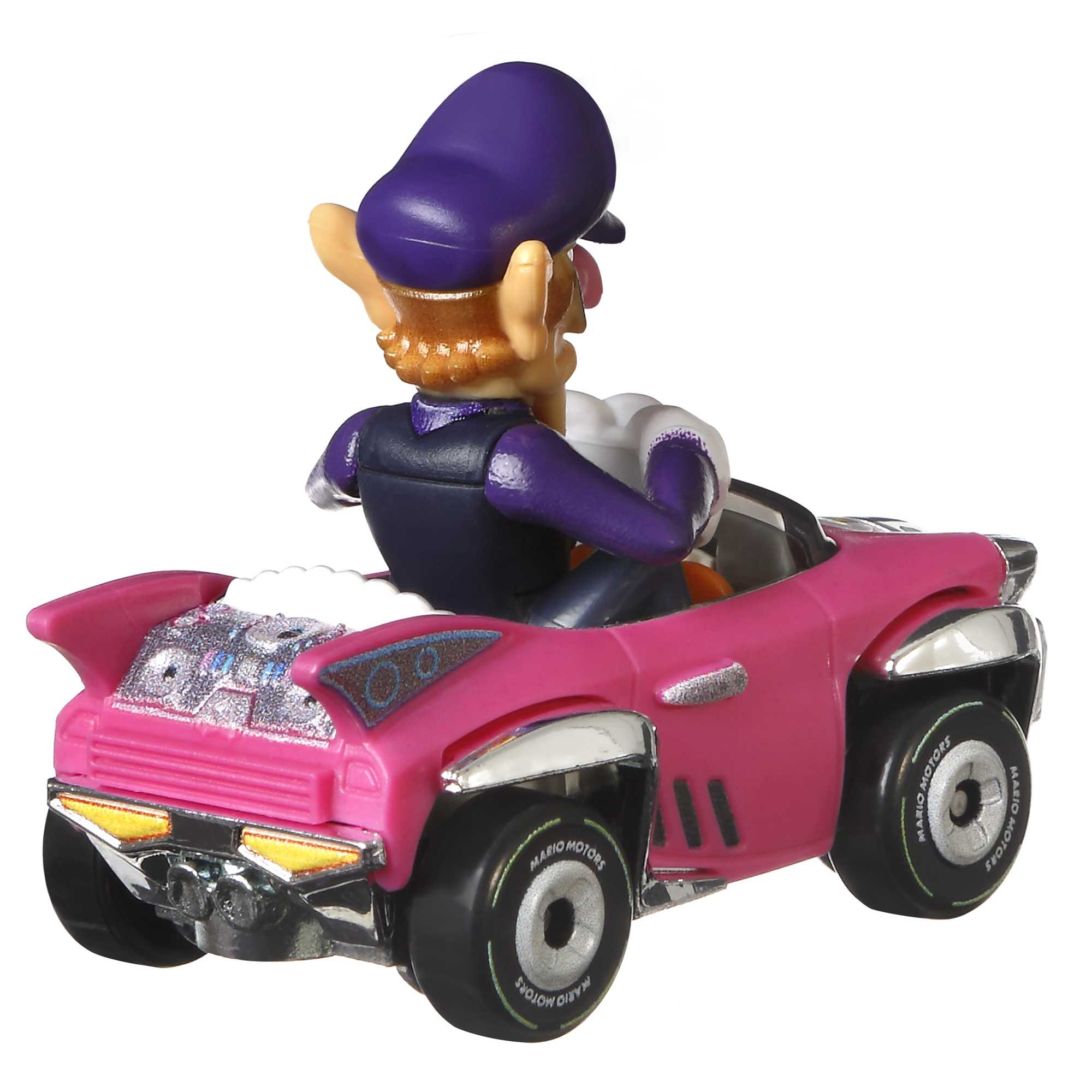 Hot Wheels Mario Kart Vehículo de Juguete Waluigi Badwagon - Image 3