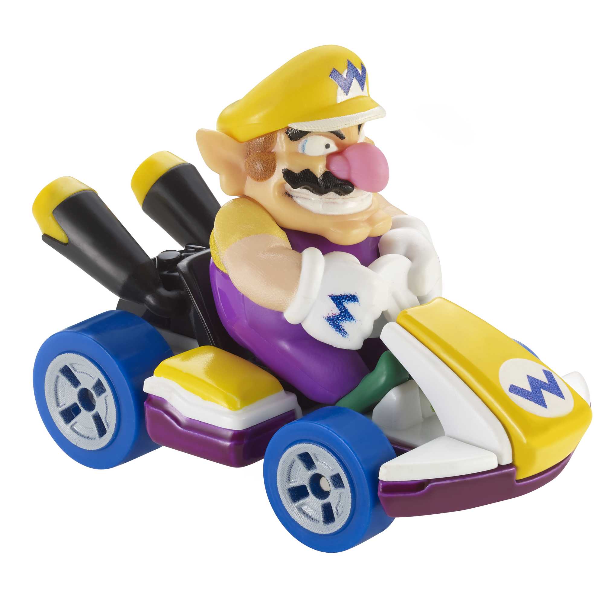 Hot Wheels Mario Kart Vehículo de Juguete Wario Estándar Kart - Image 3