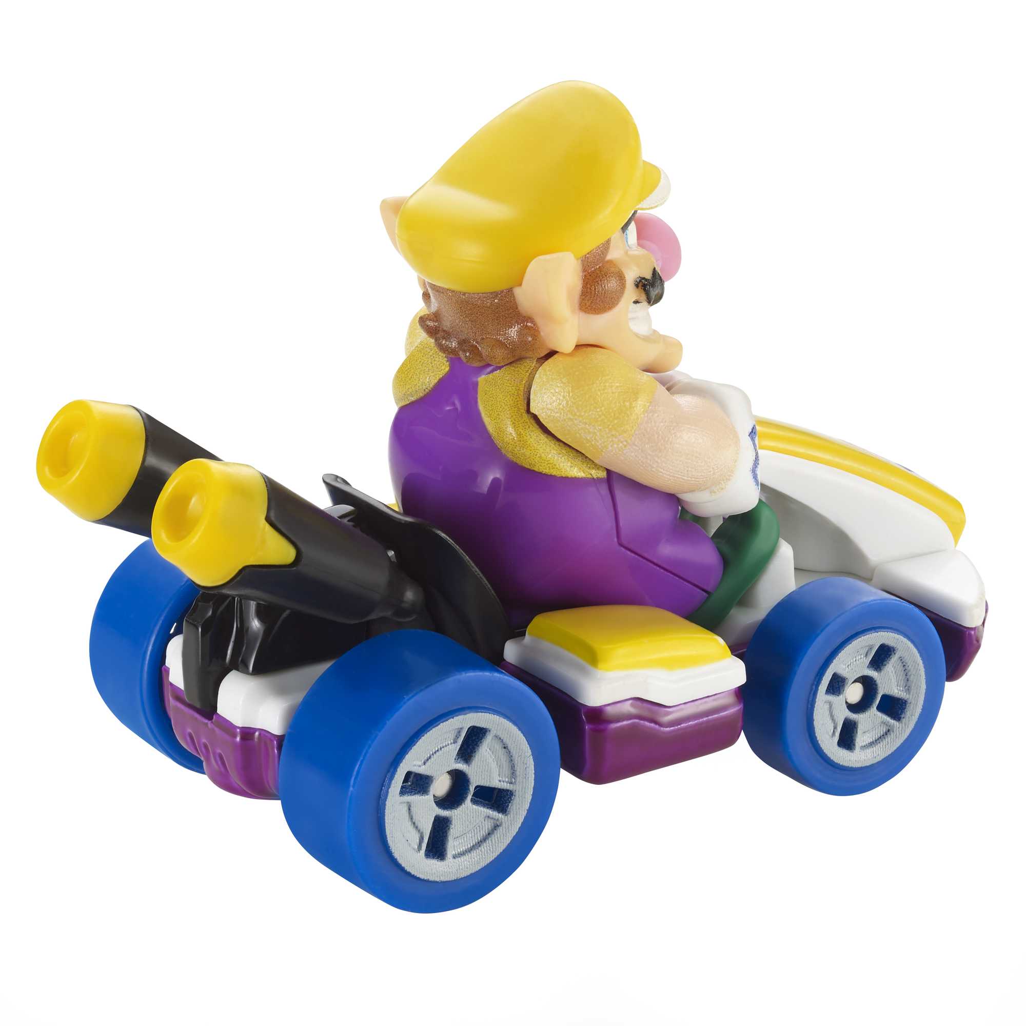 Hot Wheels Mario Kart Vehículo de Juguete Wario Estándar Kart - Image 4