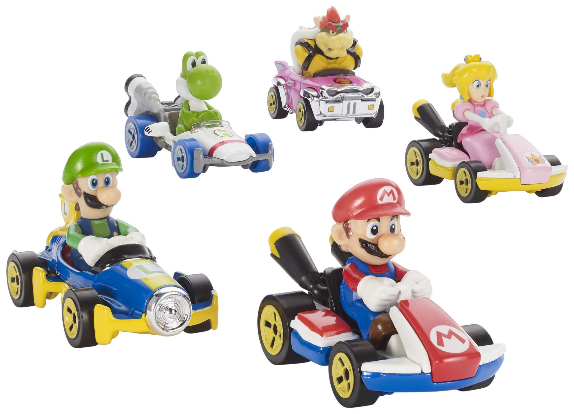Hot Wheels Mario Kart Veículo de Brinquedo Bowser - Image 5