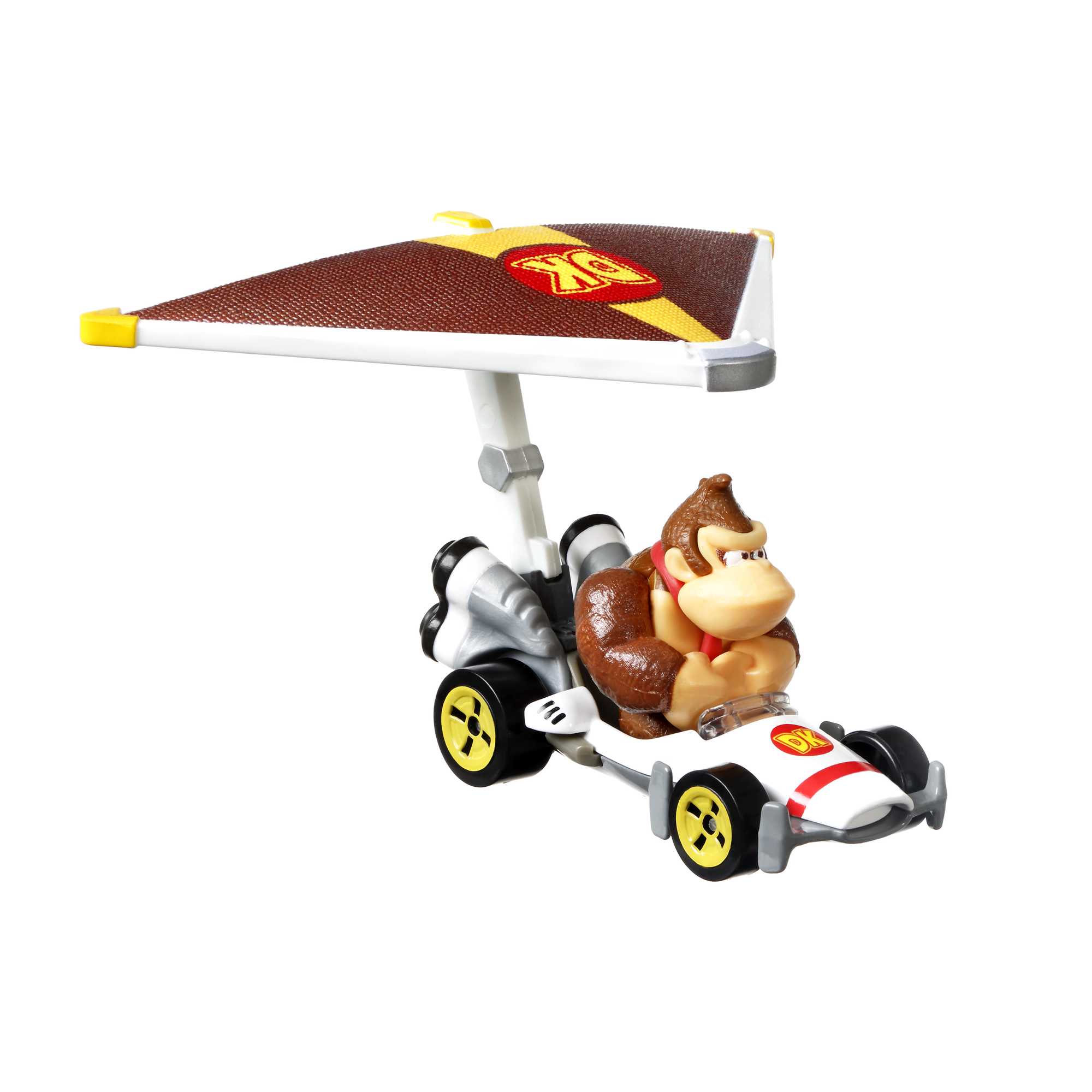 Hot Wheels Mario Kart Veículo de Brinquedo Donkey Kong B-Dasher com Super Glider - Image 2