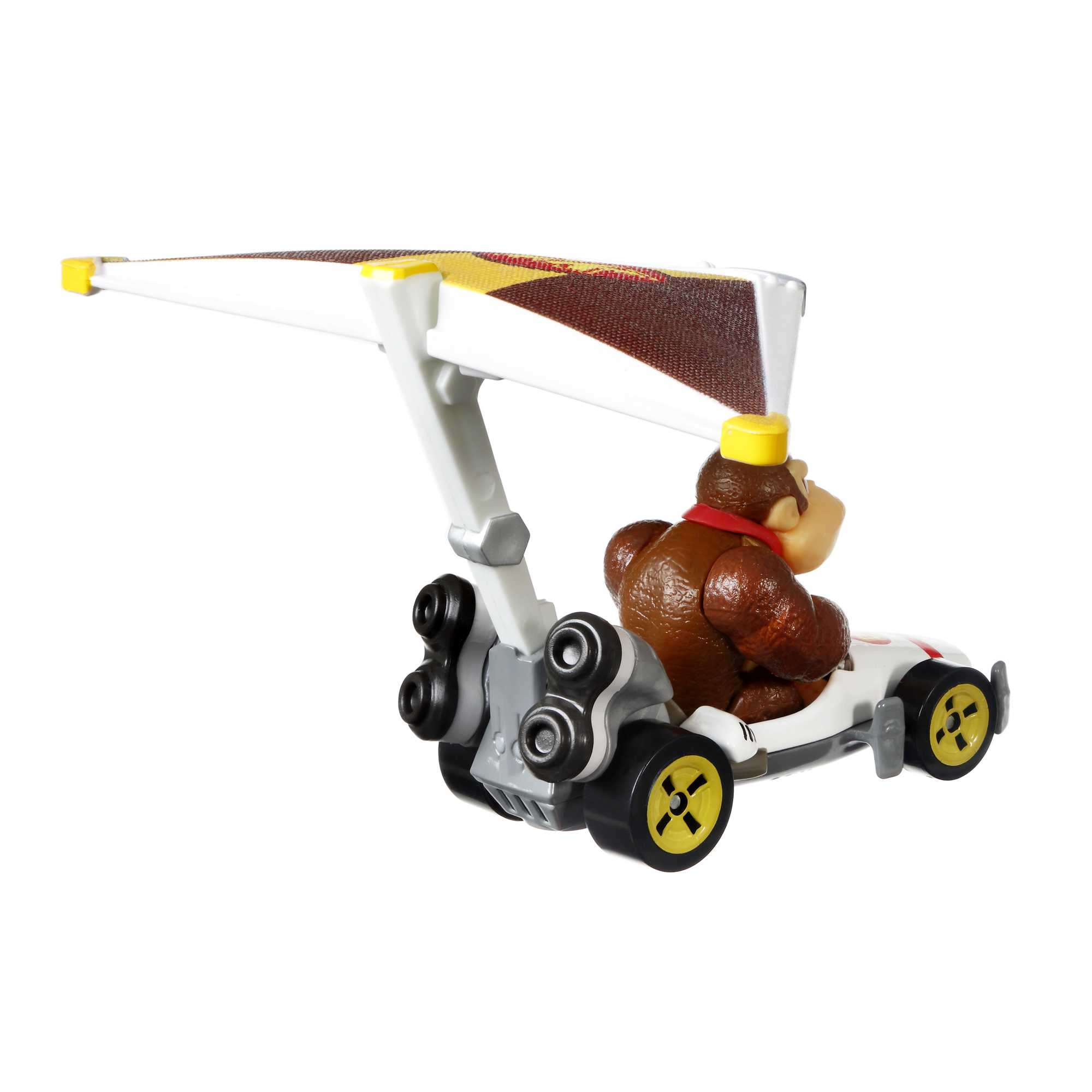 Hot Wheels Mario Kart Veículo de Brinquedo Donkey Kong B-Dasher com Super Glider - Image 3