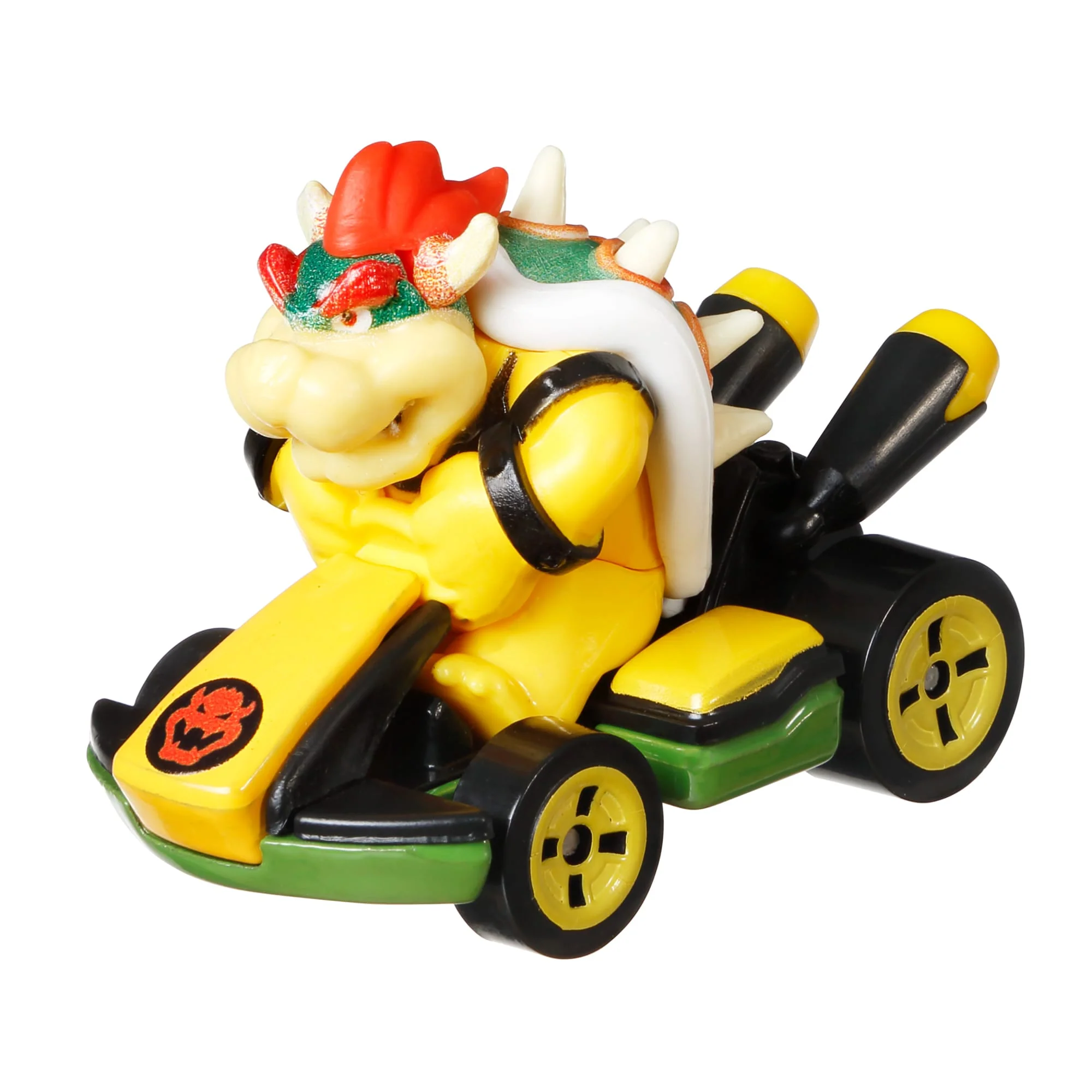 Hot Wheels Mario Kart Veículo de Brinquedo Kart Padrão Bowser - Image 2