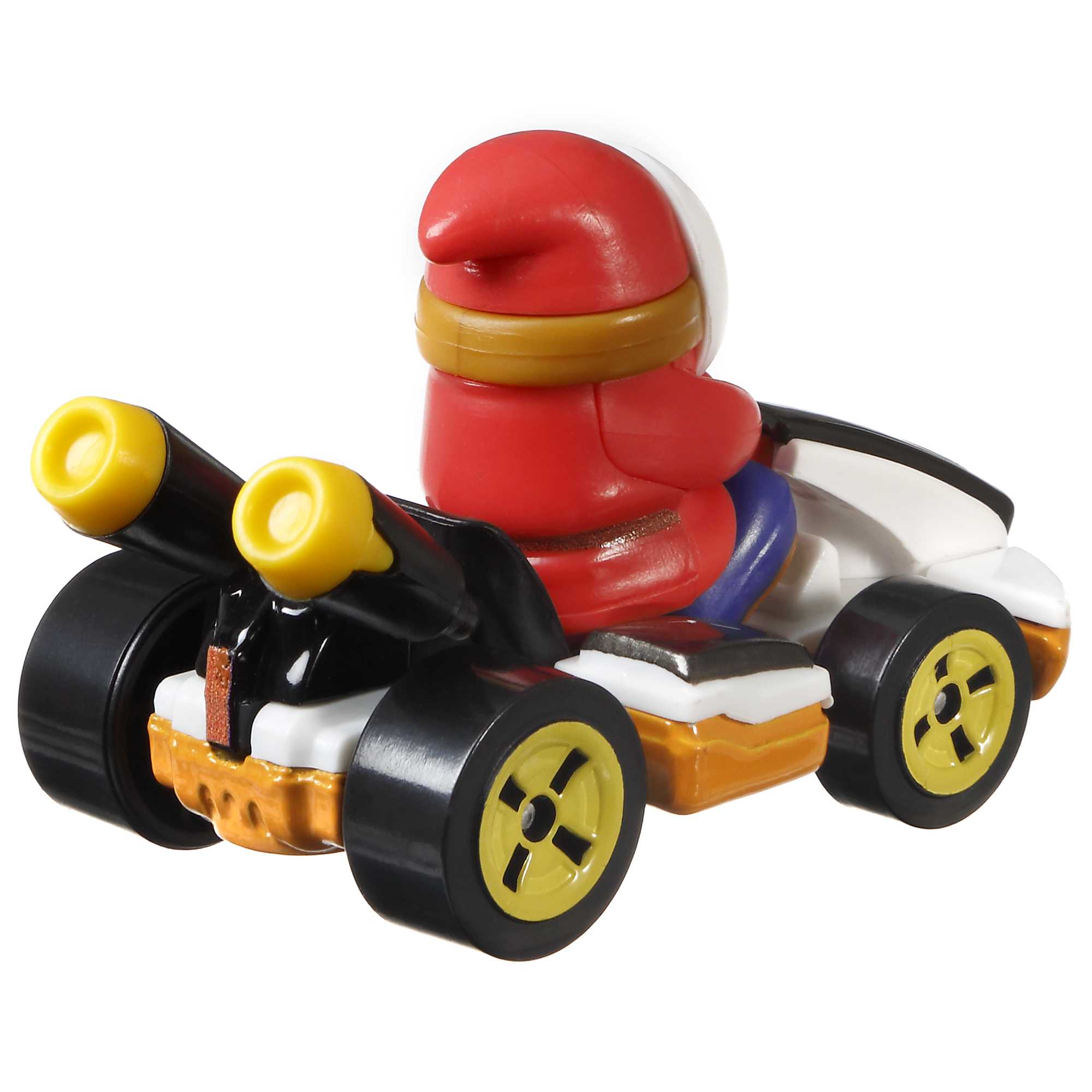 Hot Wheels Mario Kart Veículo de Brinquedo Kart Padrão Shy Guy - Image 3