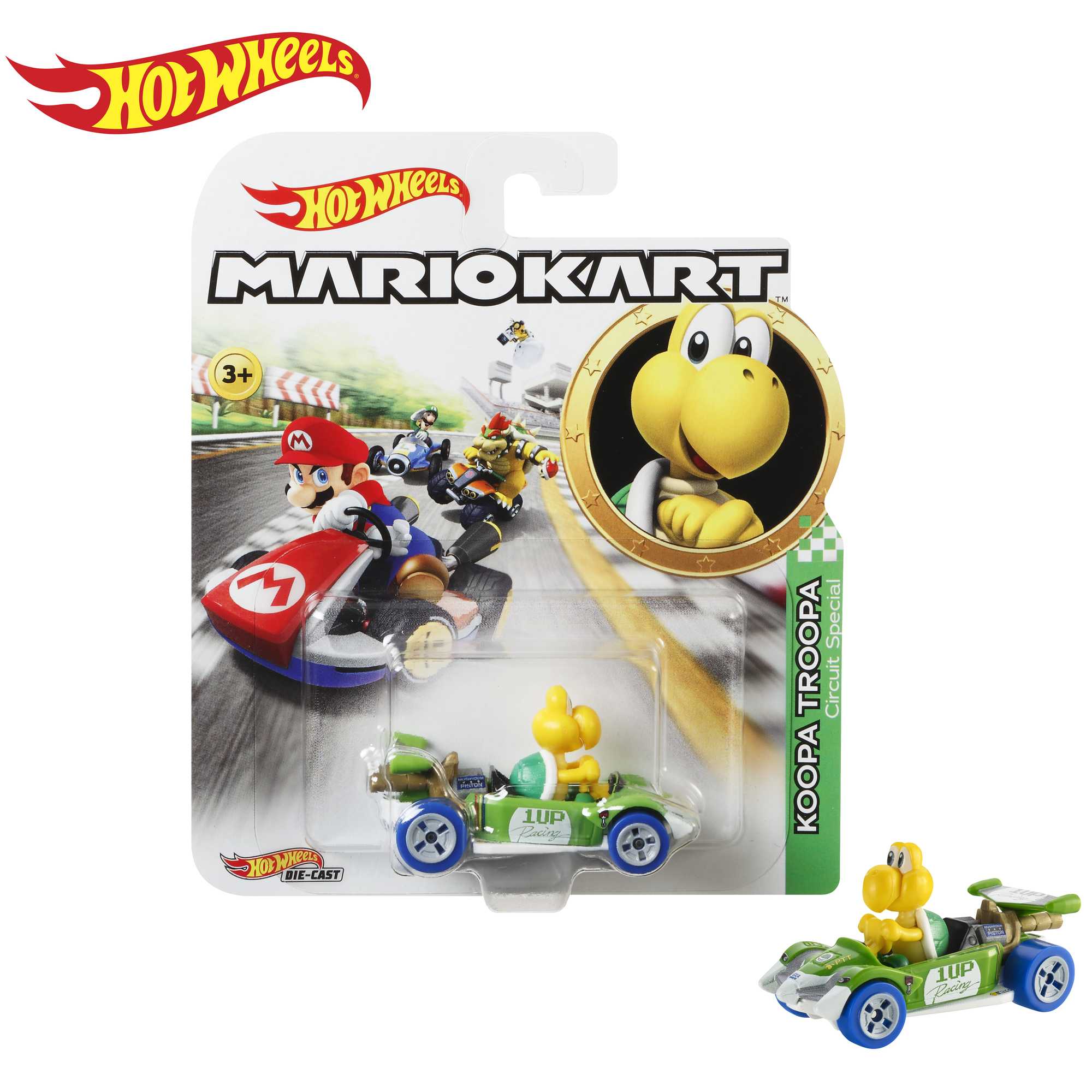 Hot Wheels Mario Kart Veículo de Brinquedo Koopa Troopa Circuit Special - Image 5