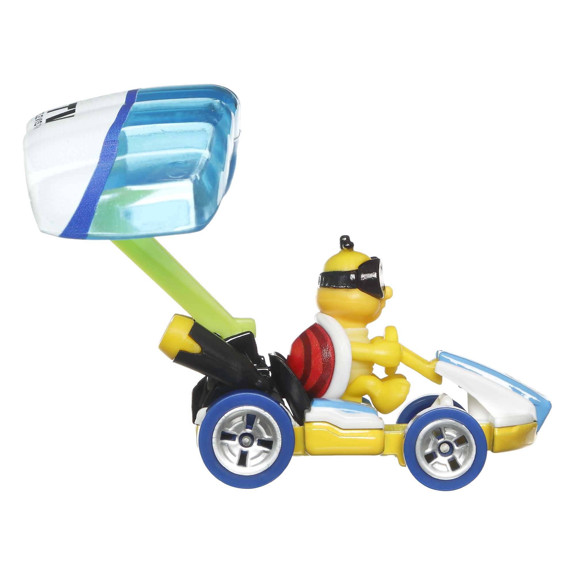 Hot Wheels Mario Kart Veículo de Brinquedo Lakitu Padrão Kart com Cloud Glider - Image 2