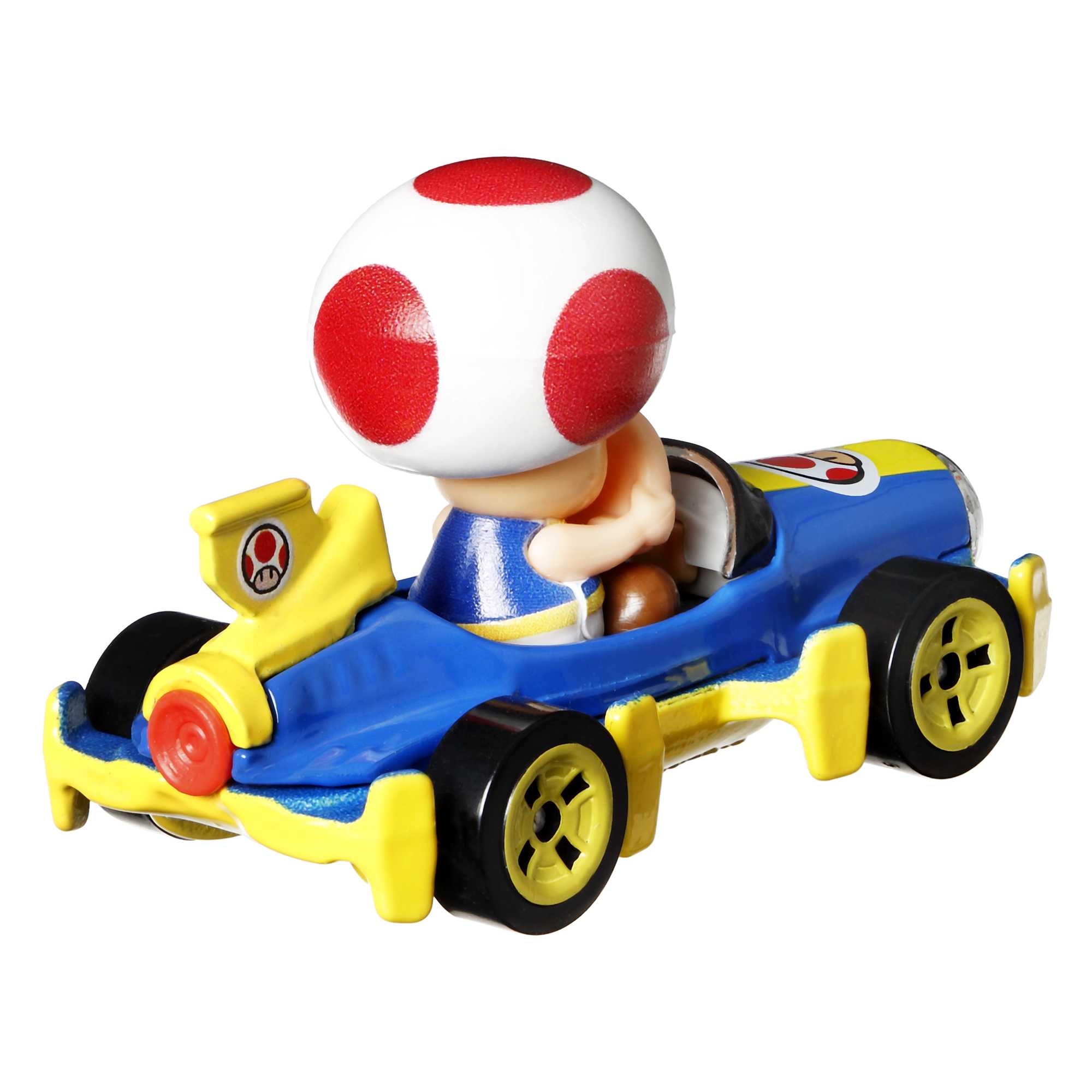Hot Wheels Mario Kart Veículo de Brinquedo Toad Mach 8 - Image 3