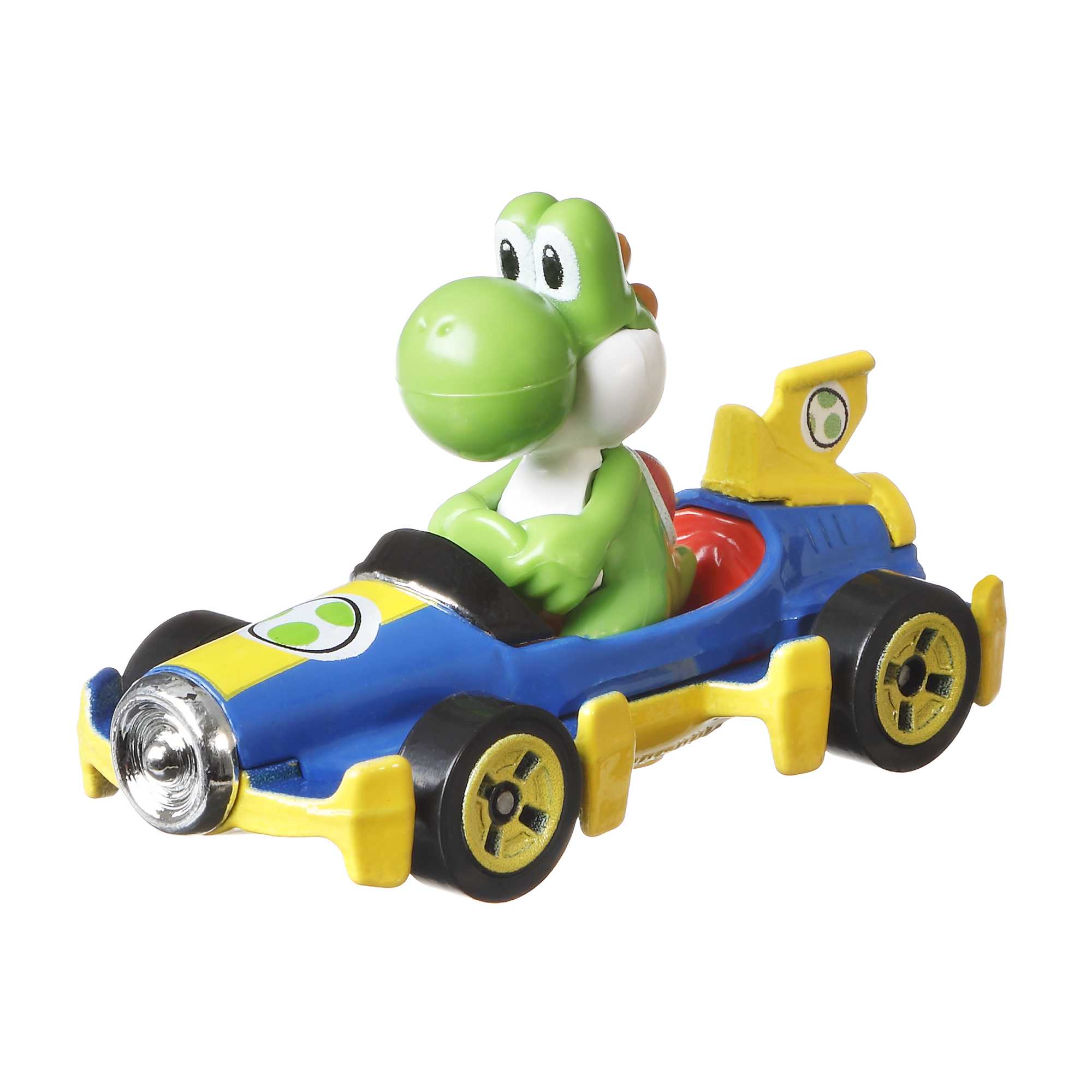 Hot Wheels Mario Kart Veículo de Brinquedo Yoshi Match - Image 2