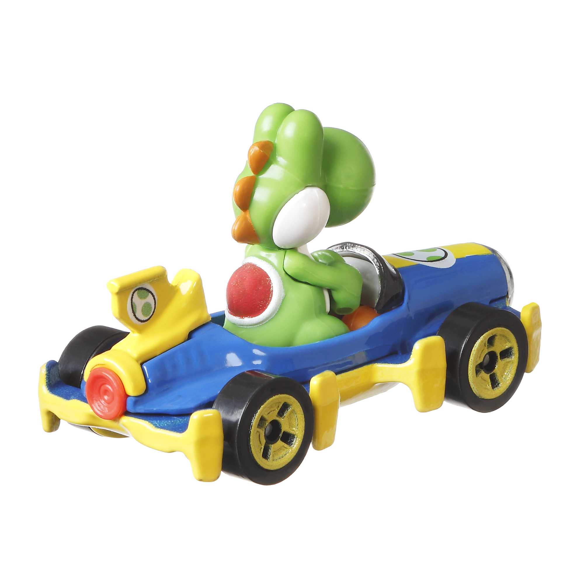 Hot Wheels Mario Kart Veículo de Brinquedo Yoshi Match - Image 3