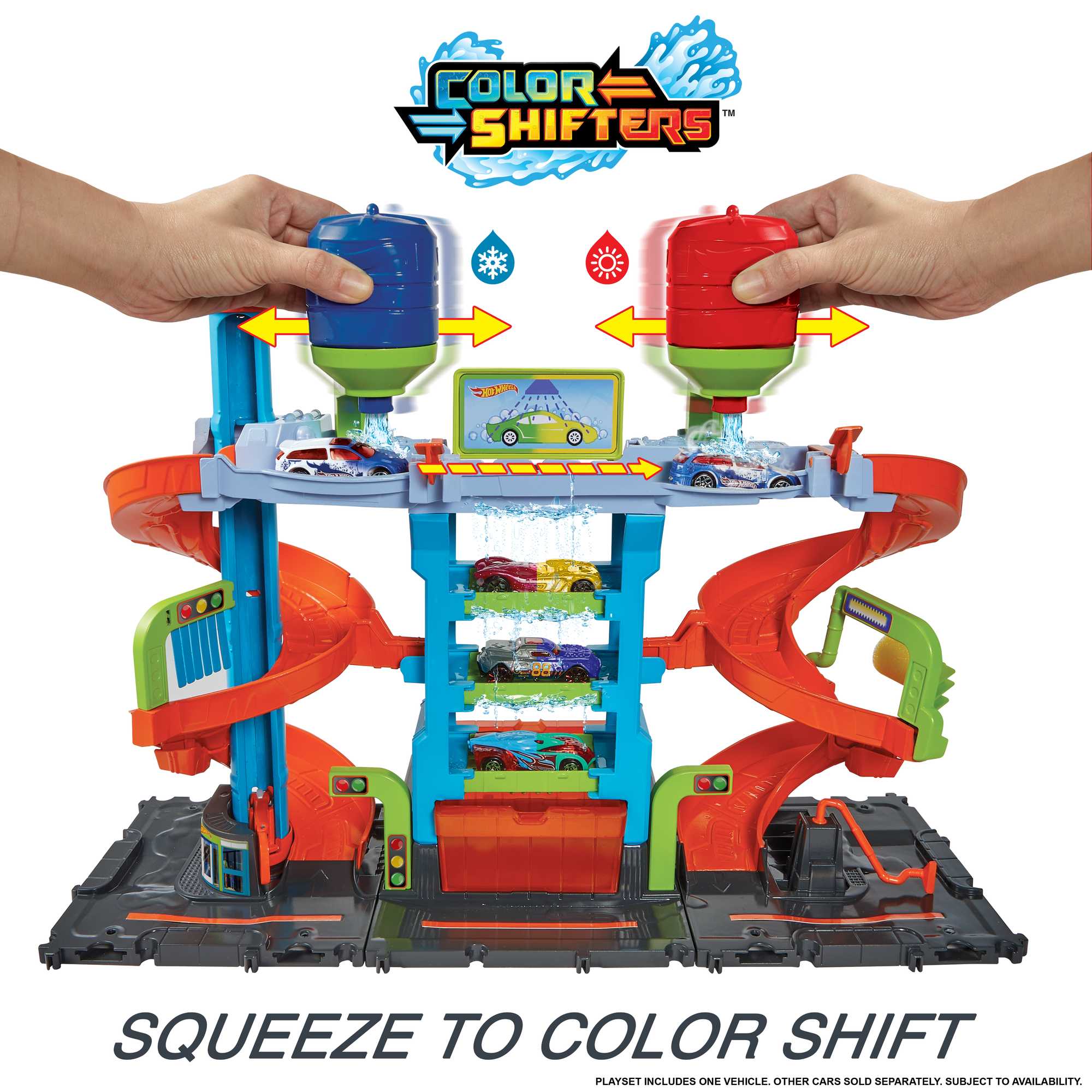 Hot Wheels MEGA Tower Car Wash - Image 5