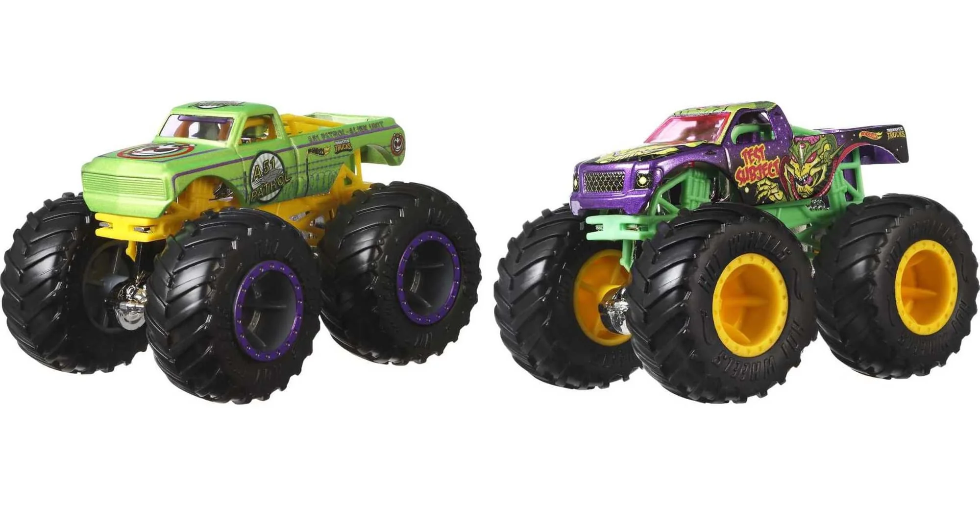 Hot Wheels Monster Trucks Demolition Doubles, 2-Pack Of 1:64 Scale Toy Trucks - Image 4
