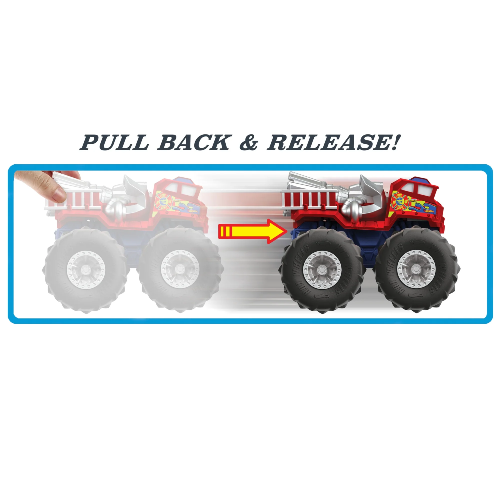 Hot Wheels Monster Trucks Twisted Tredz Vehicles, 1:43 Scale Creature-Themed Toy Truck - Image 2