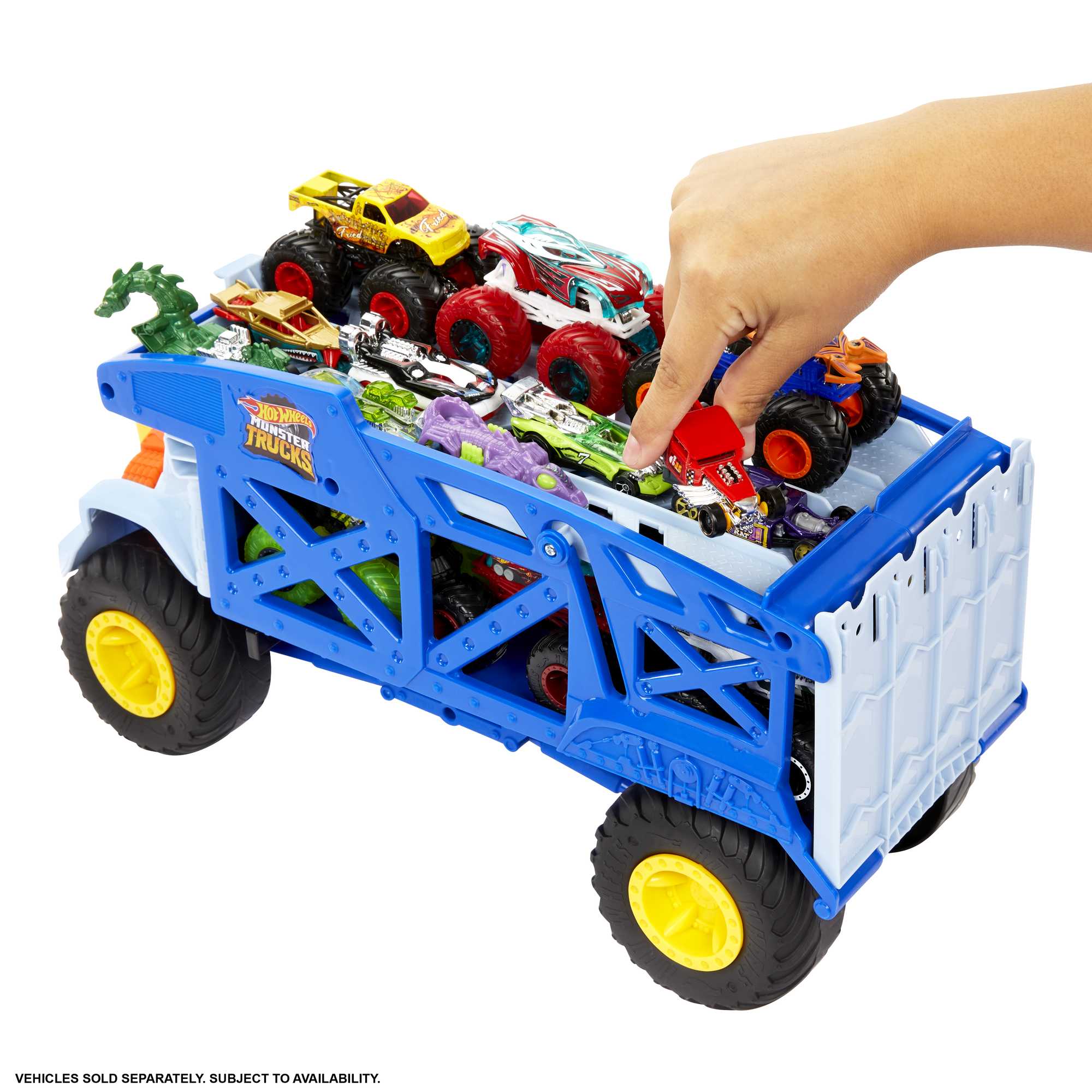 Hot Wheels  Monster Trucks  Rhino Transporteur Monstre - Image 3